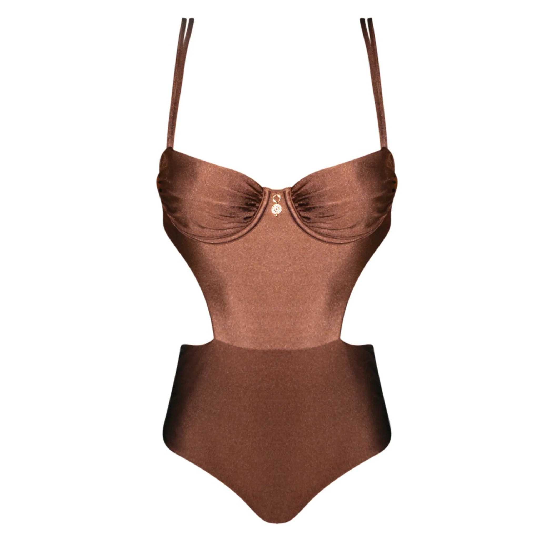 Noa in Brown Monokini