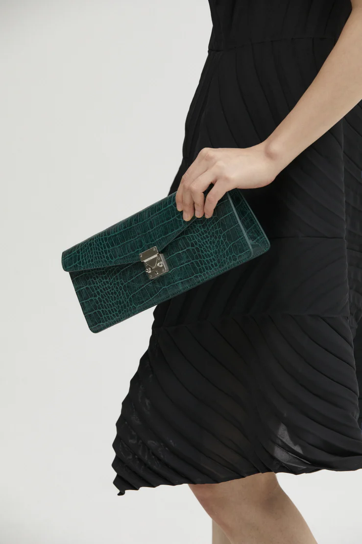 Clutch R  Emerald Green - Image 9