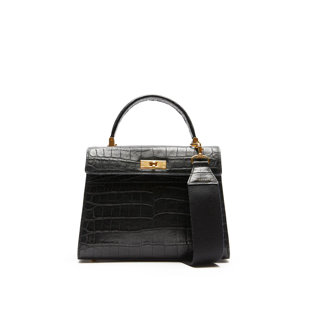 Jade Black Croc Small - Image 5