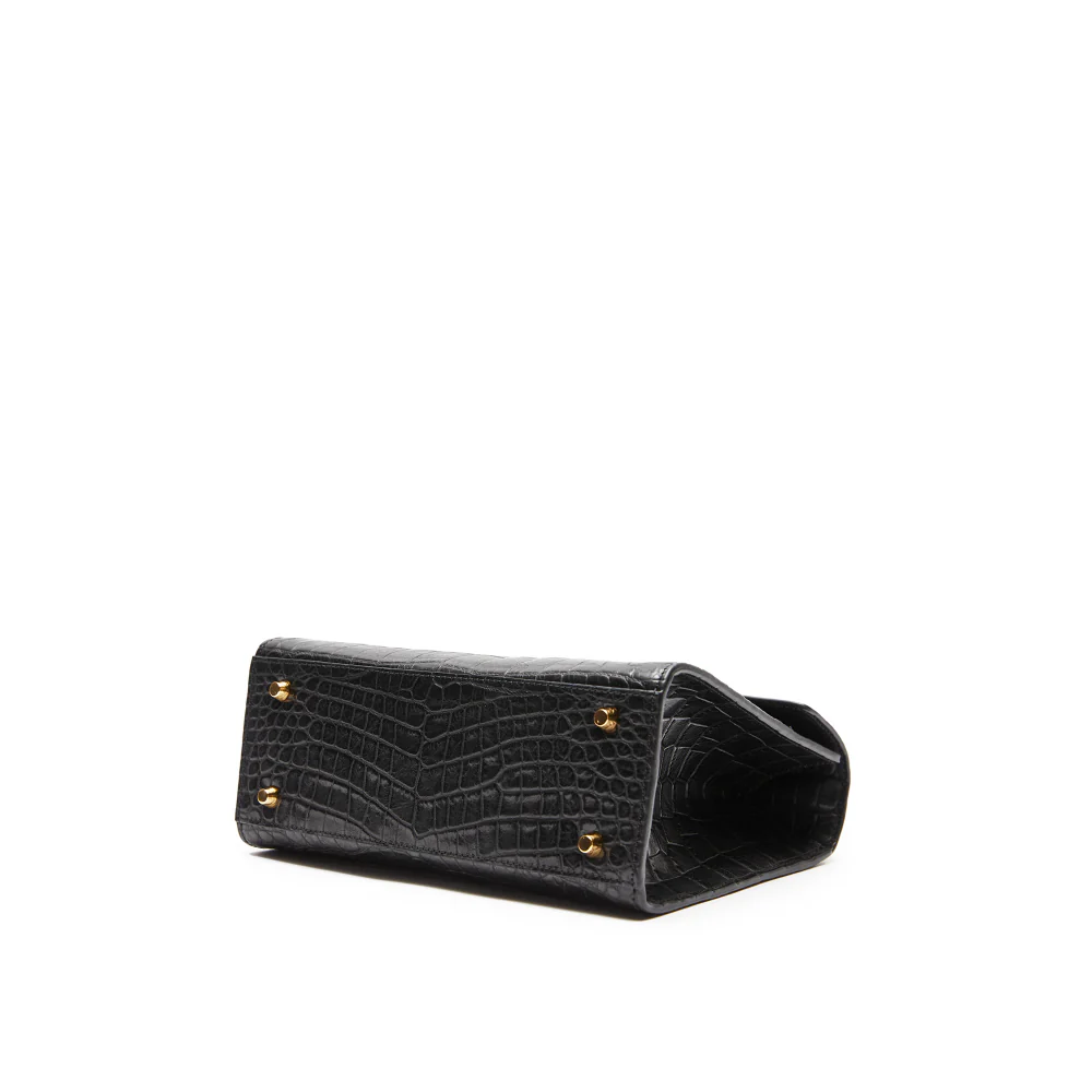 Jade Black Croc Small - Image 6