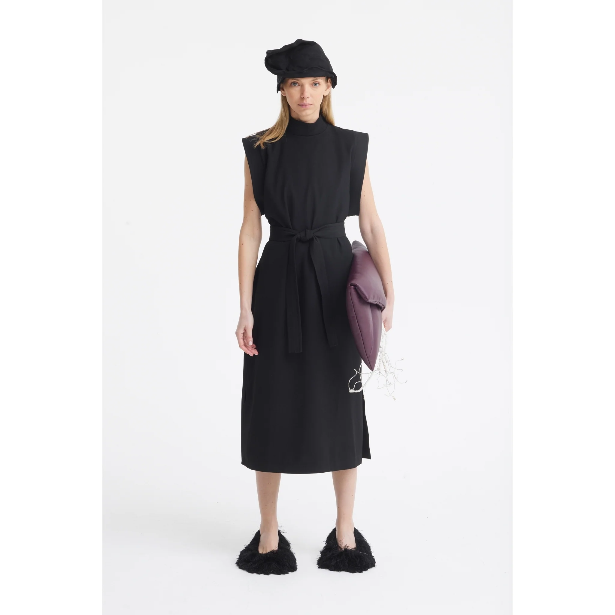Headpiece - Evening Mini Hat Style - Black - Image 8