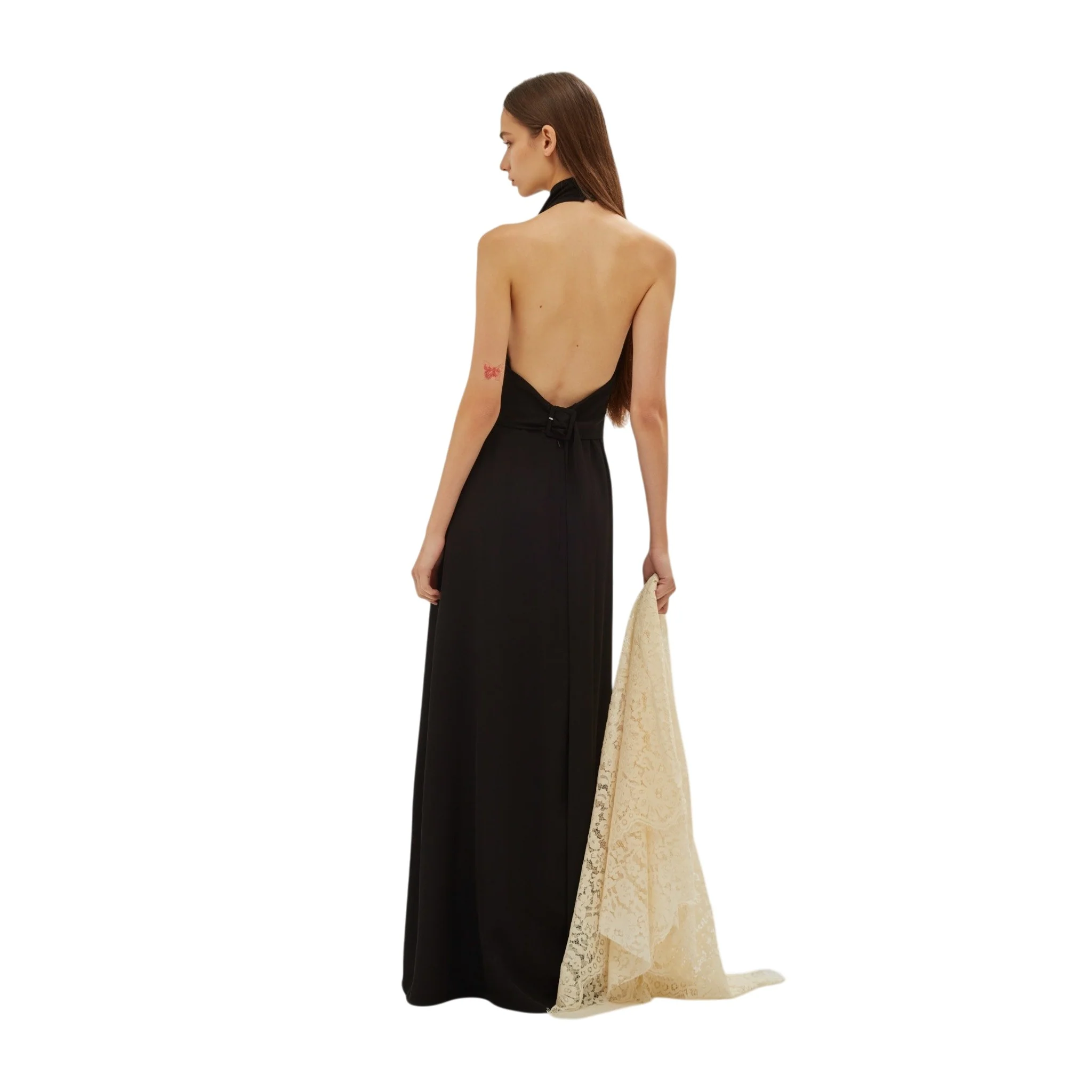 Black Column Dress - Image 6