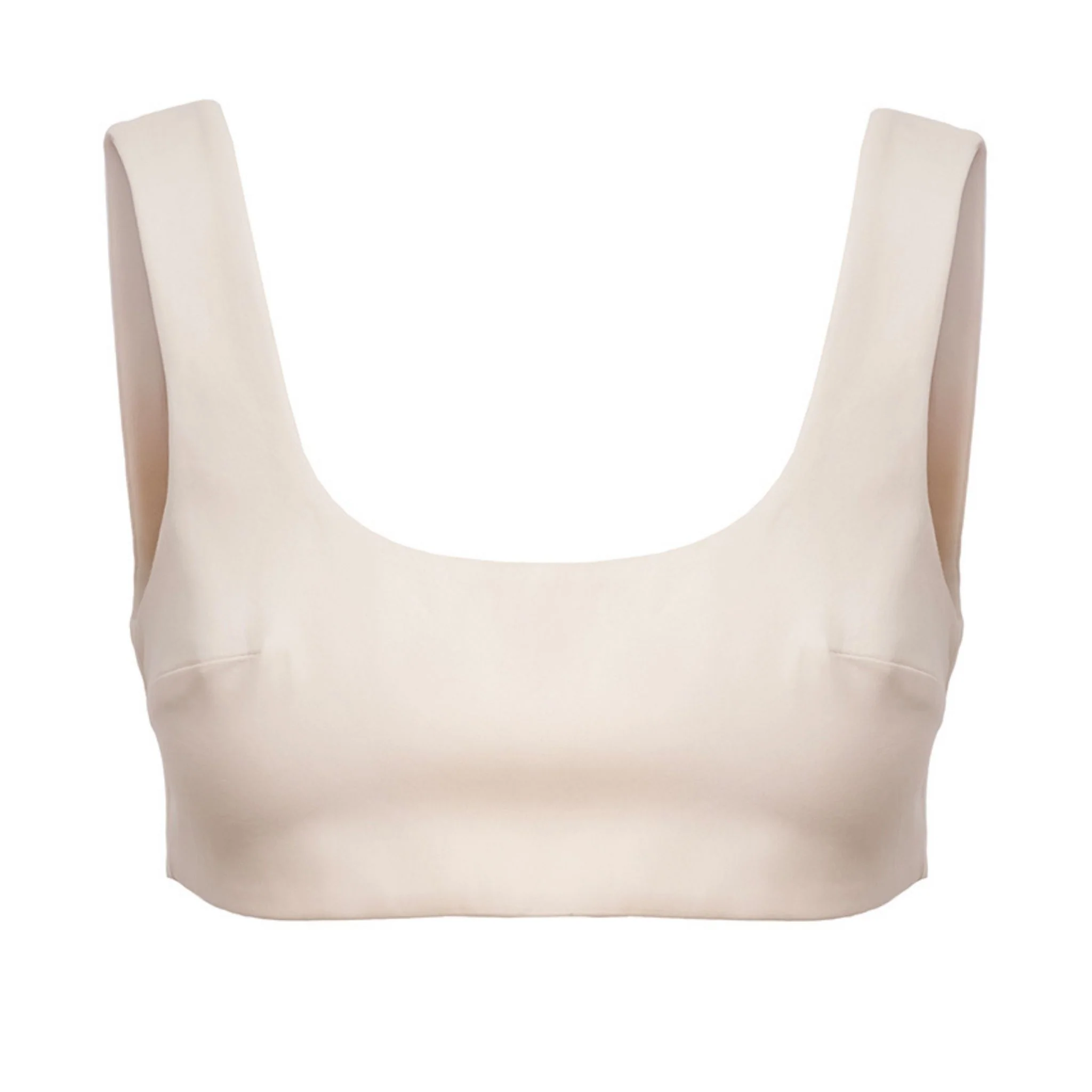 Ivory Buckle Crop Top