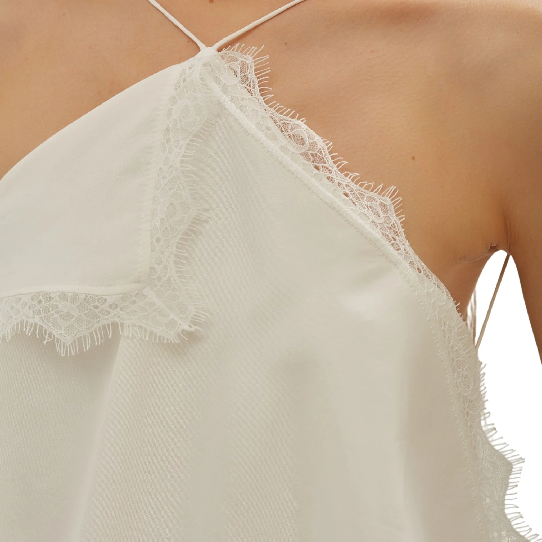 White Draped Scarves Mini Dress - Image 8