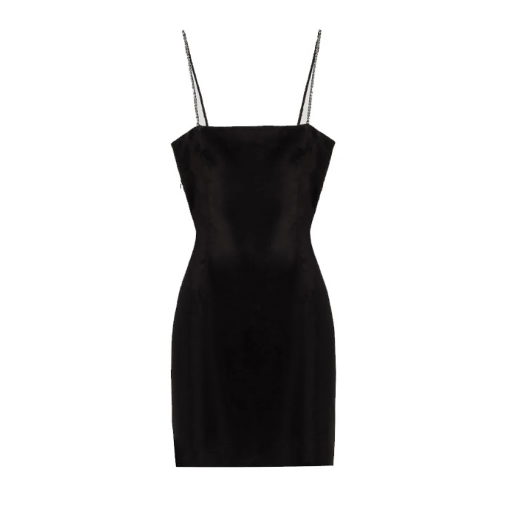 Mini Dress With Jewelry Straps