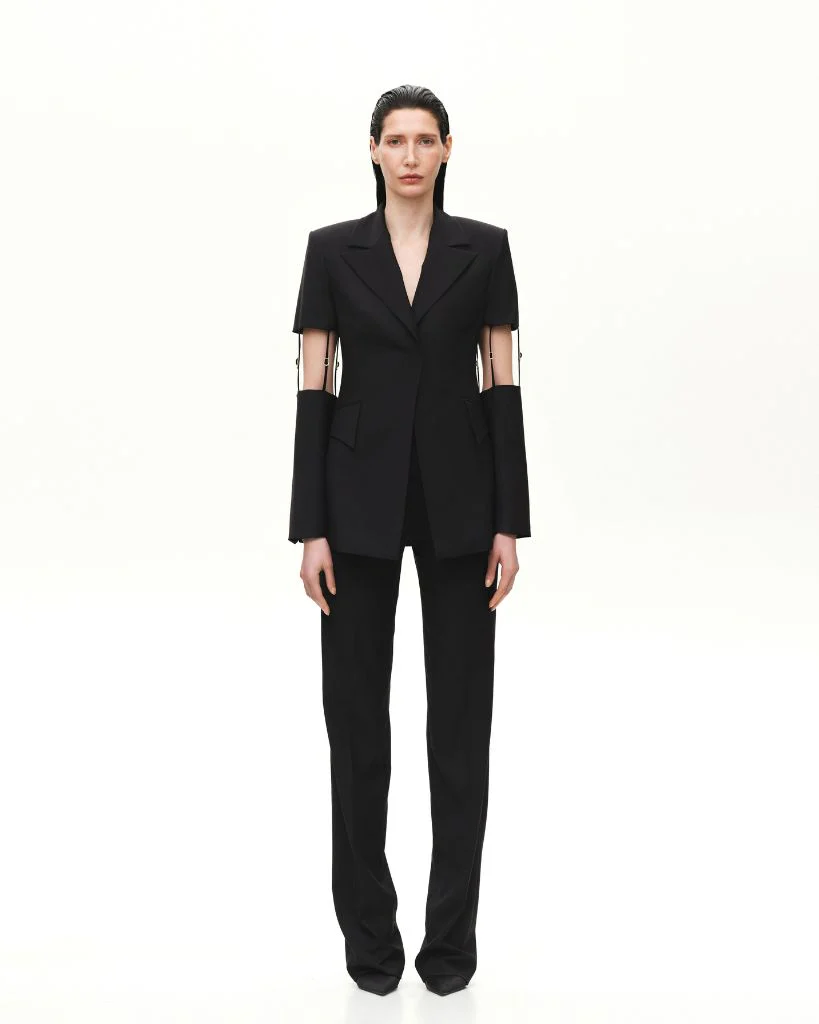 Suspender-Style Blazer - Image 2