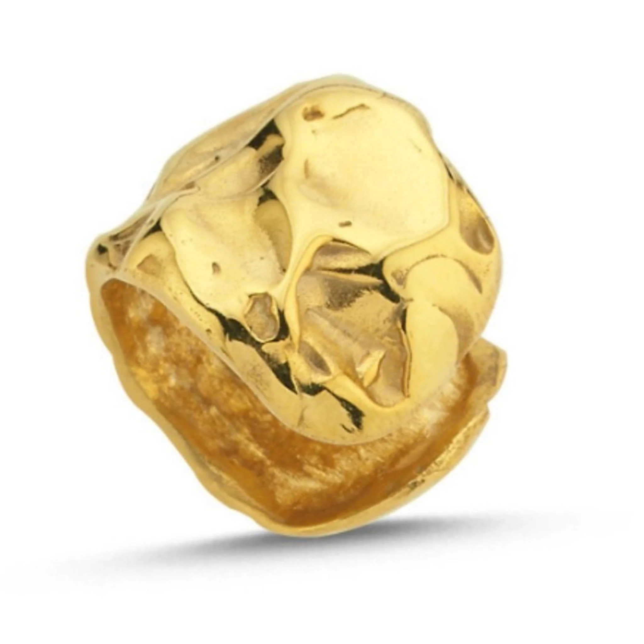 Amorphous Cartilage Earrings | Gold
