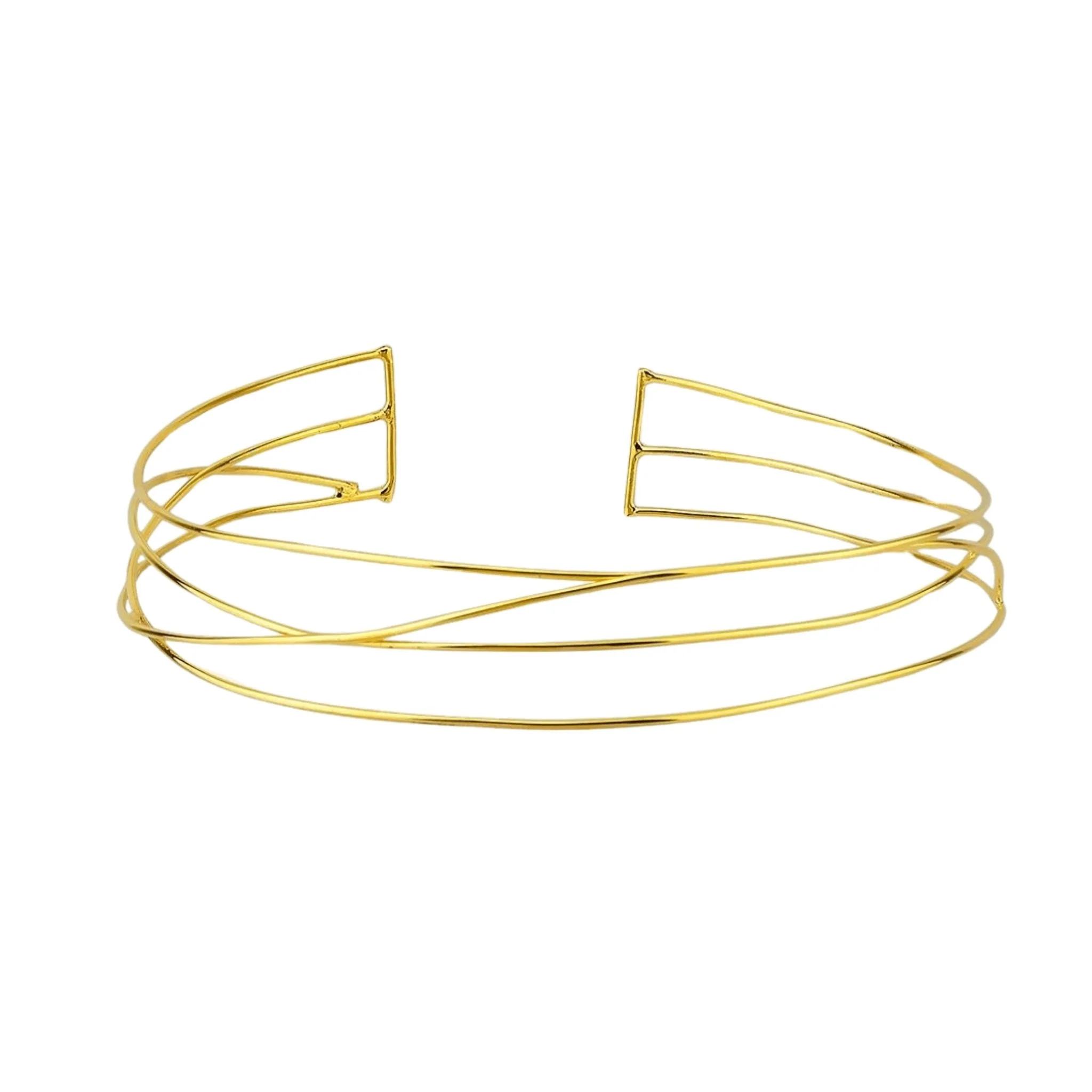 Geometric Choker | Gold