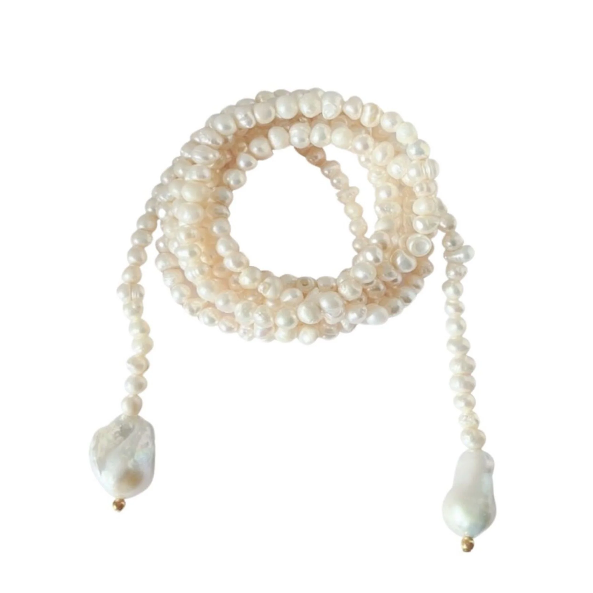 Long Pearl Necklace