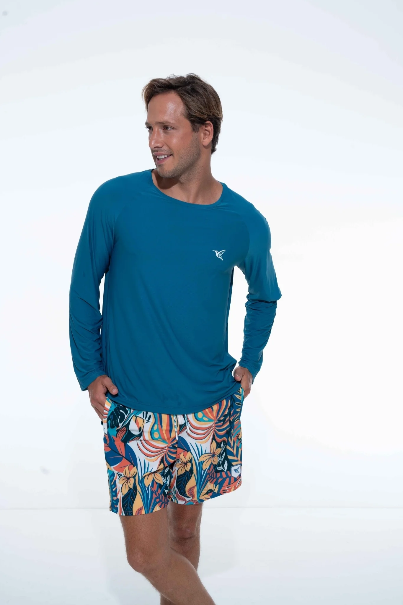 Deep Ocean Ultralight Long-Sleeve UPF Shirt With UV Protection - Image 3
