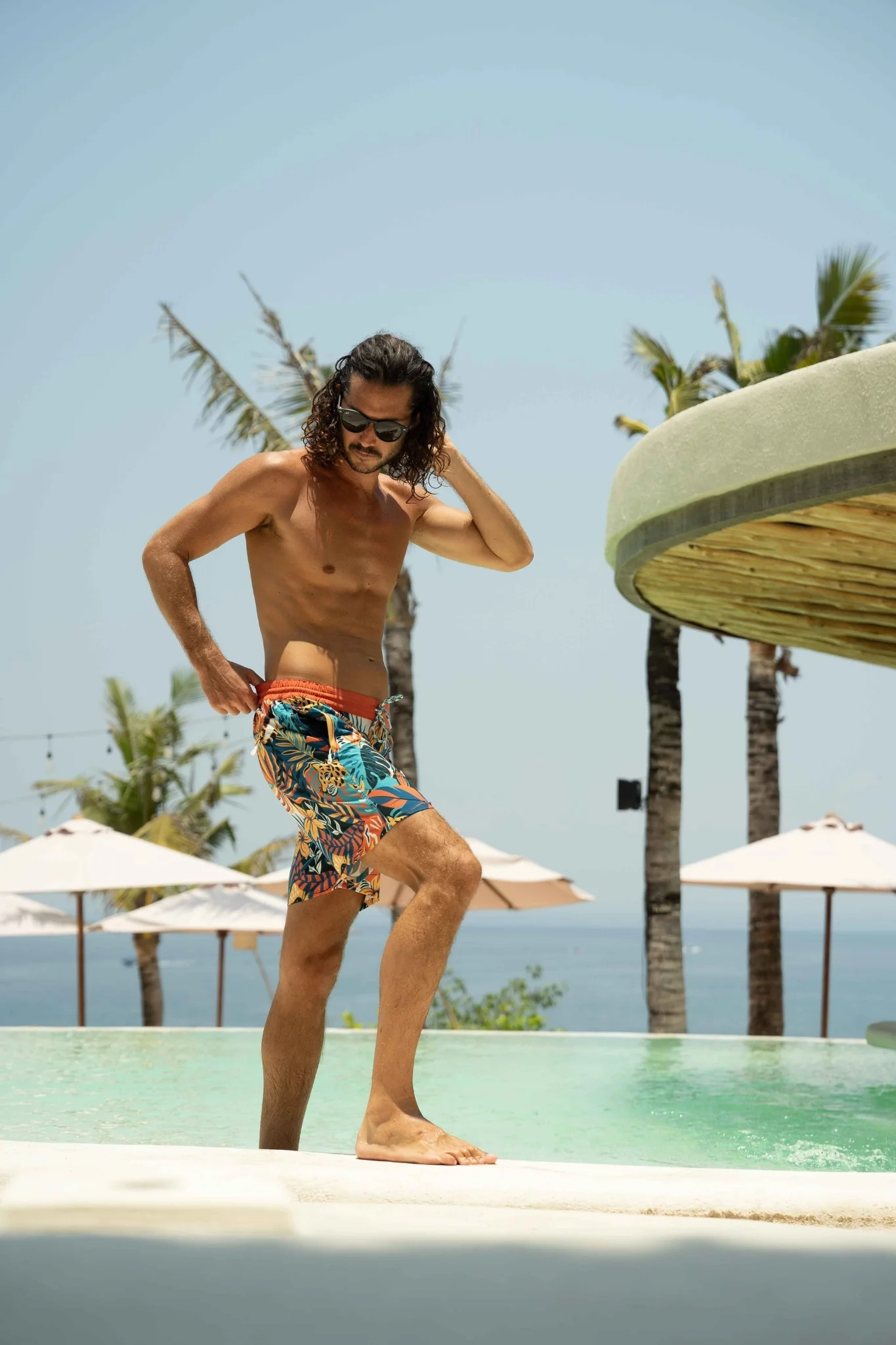 Jungle Print Eco-Friendly Board Swimshorts - Image 8