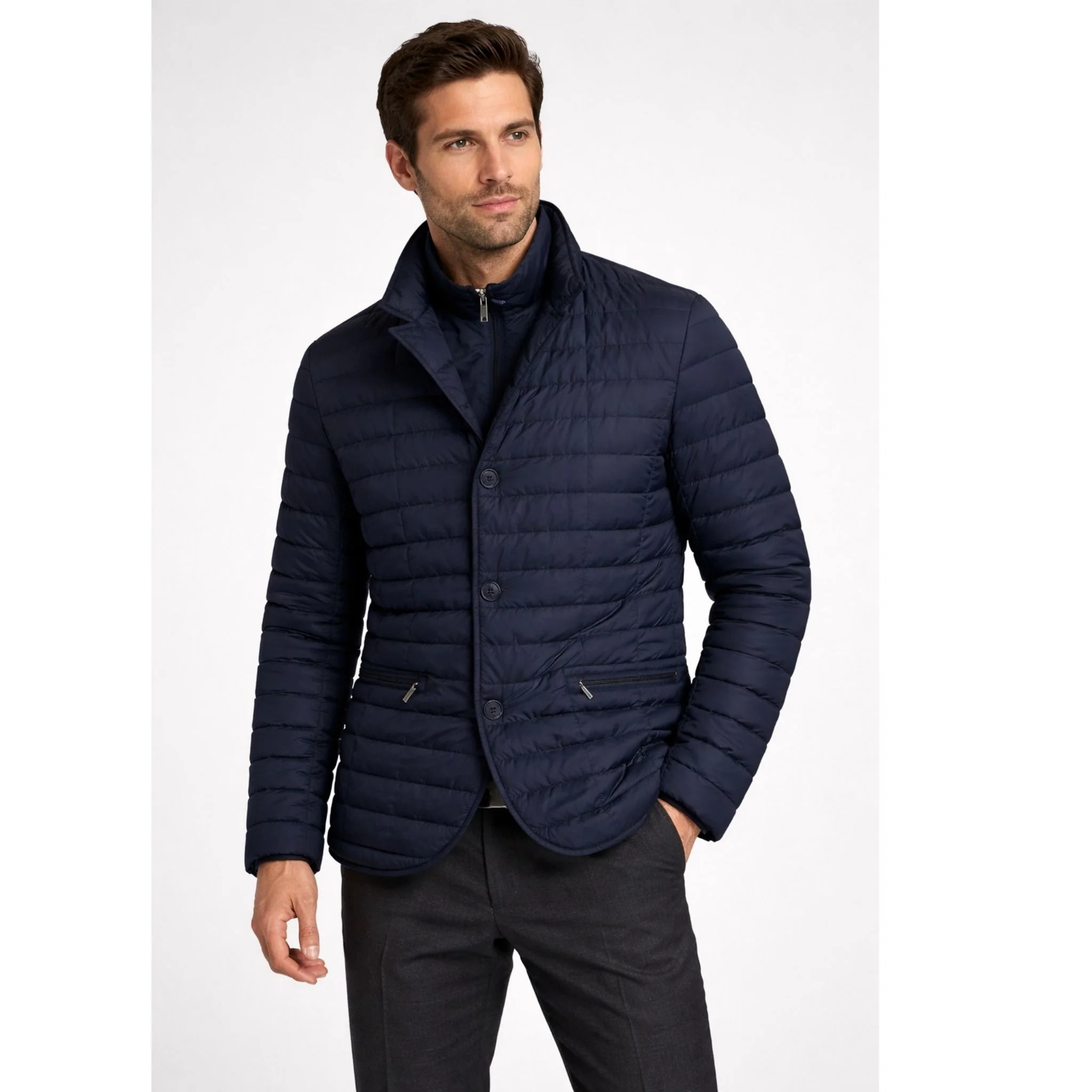 Men's Jacket Dion | Navy - Image 2