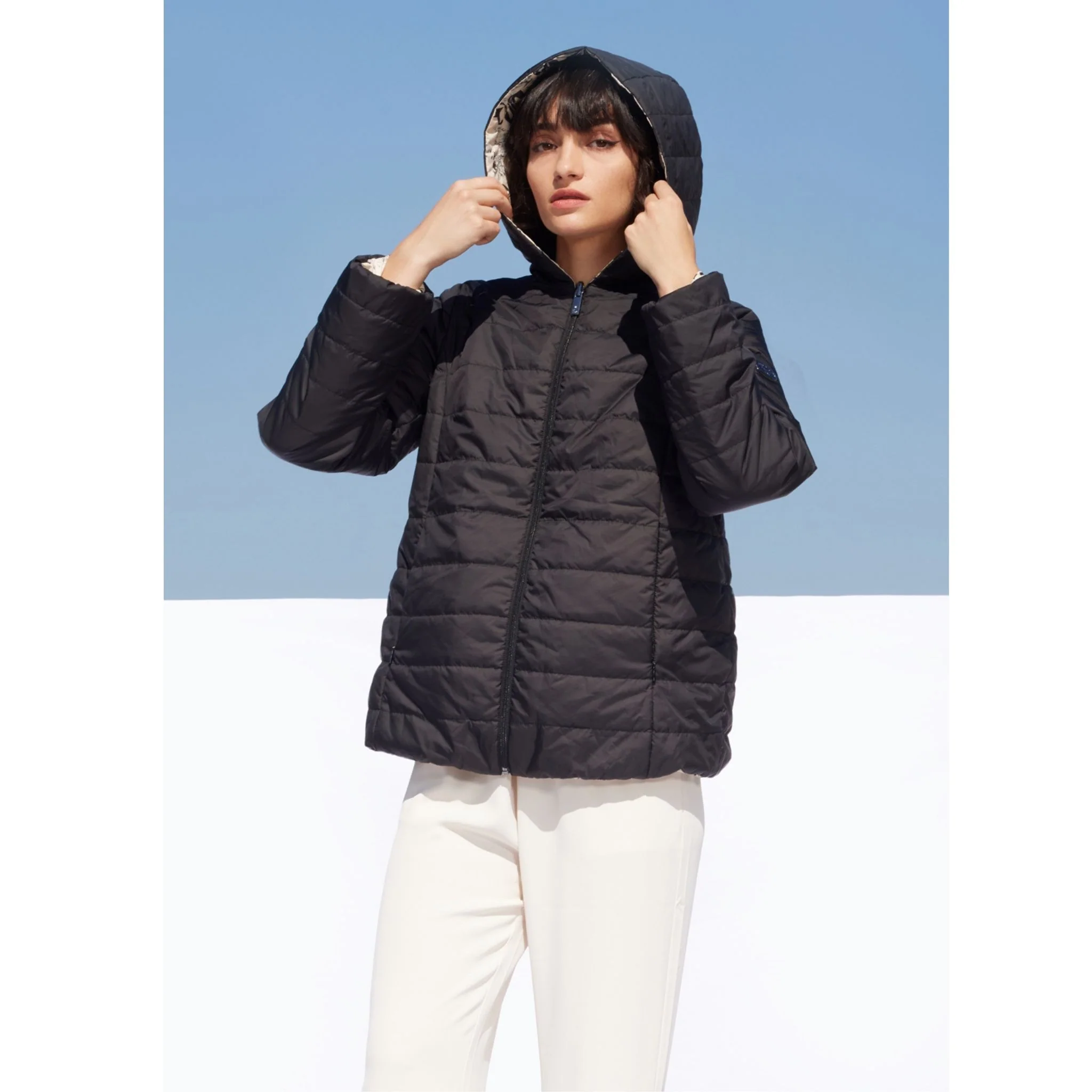Women's Jacket Obi | Black - Image 2