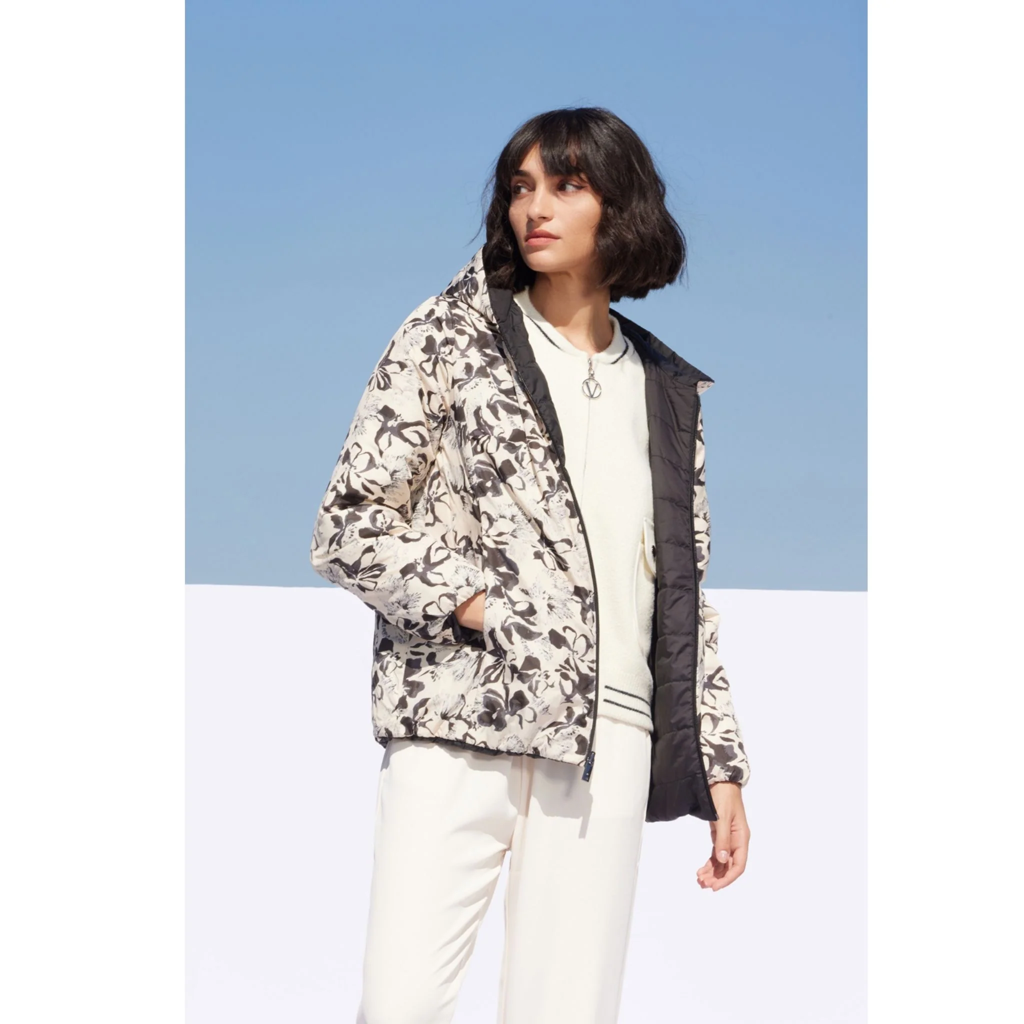 Women's Jacket Obi | Black - Image 5