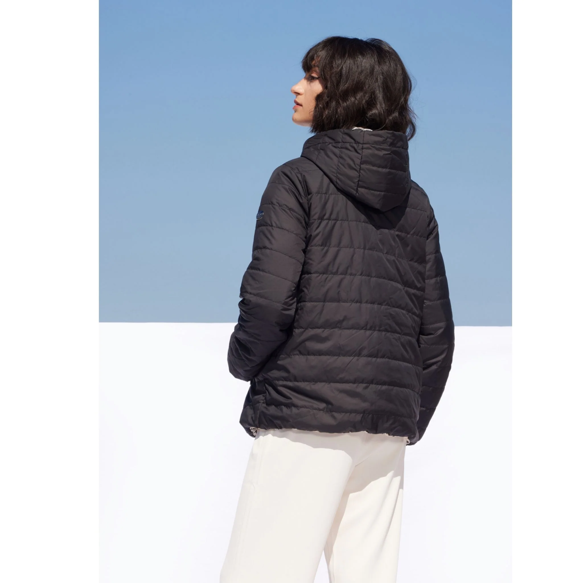 Women's Jacket Obi | Black - Image 7