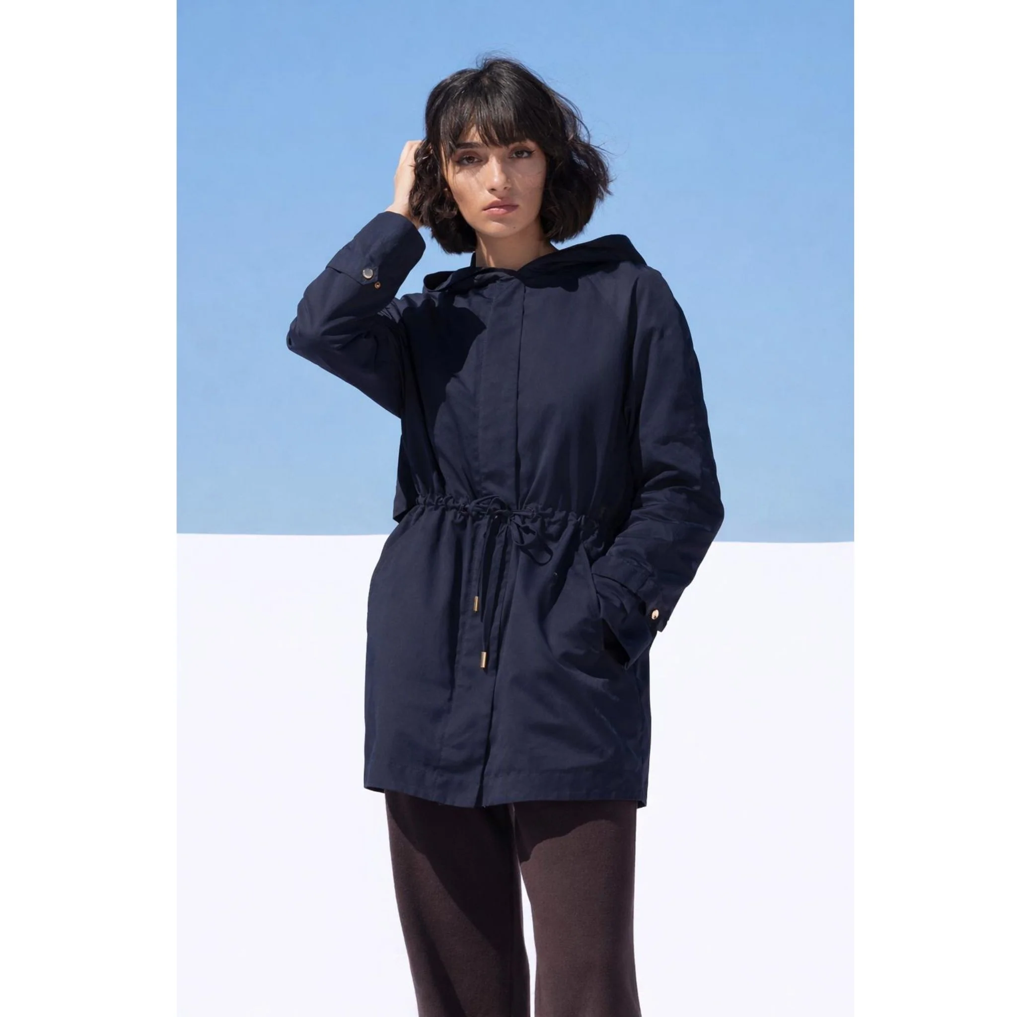 Women's Jacket Porta | Navy - Image 2