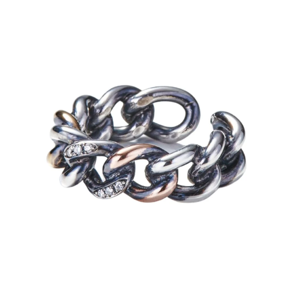 Chain Motif Connect Ring - Image 3