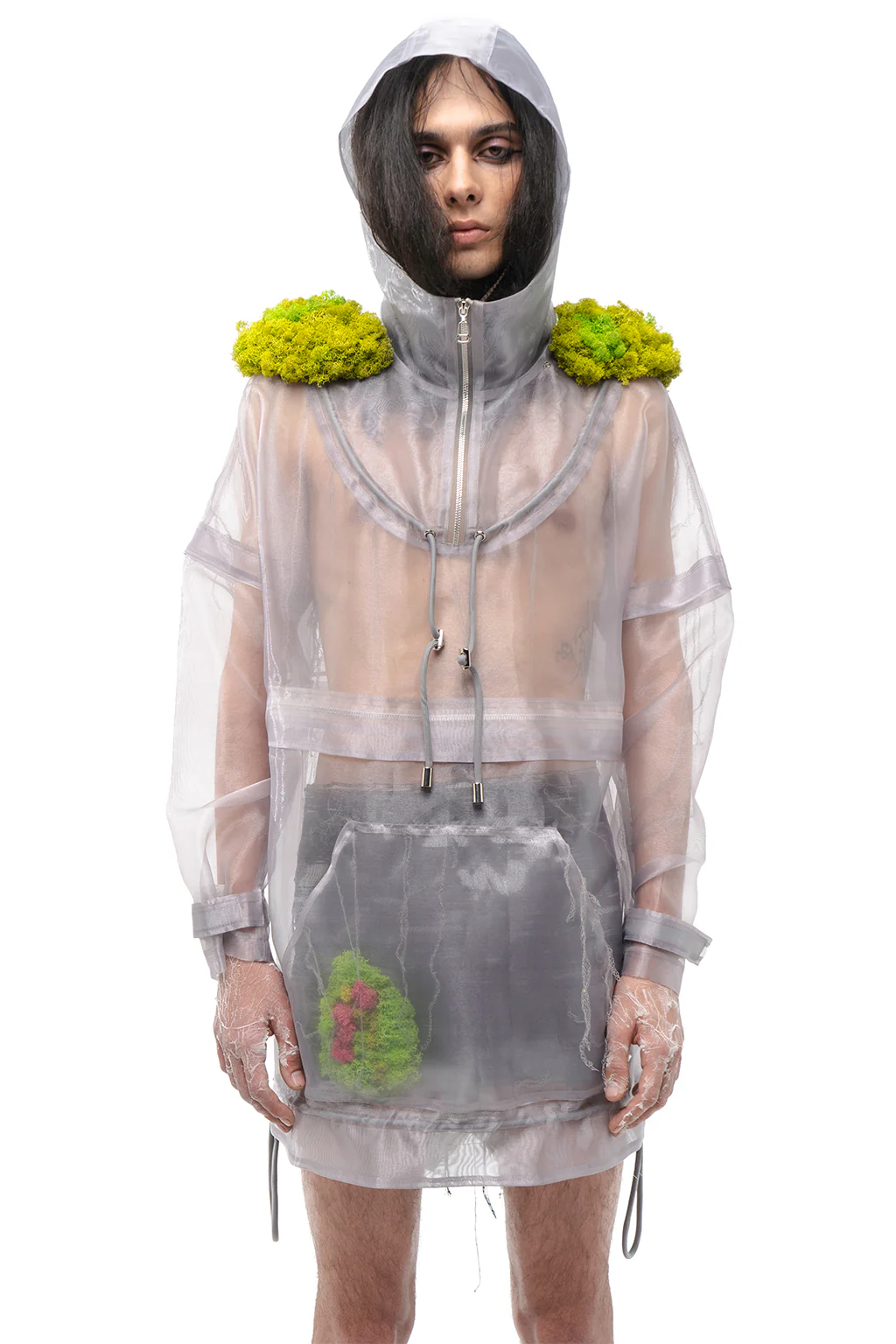 Convertible Silver Anorak - Image 3