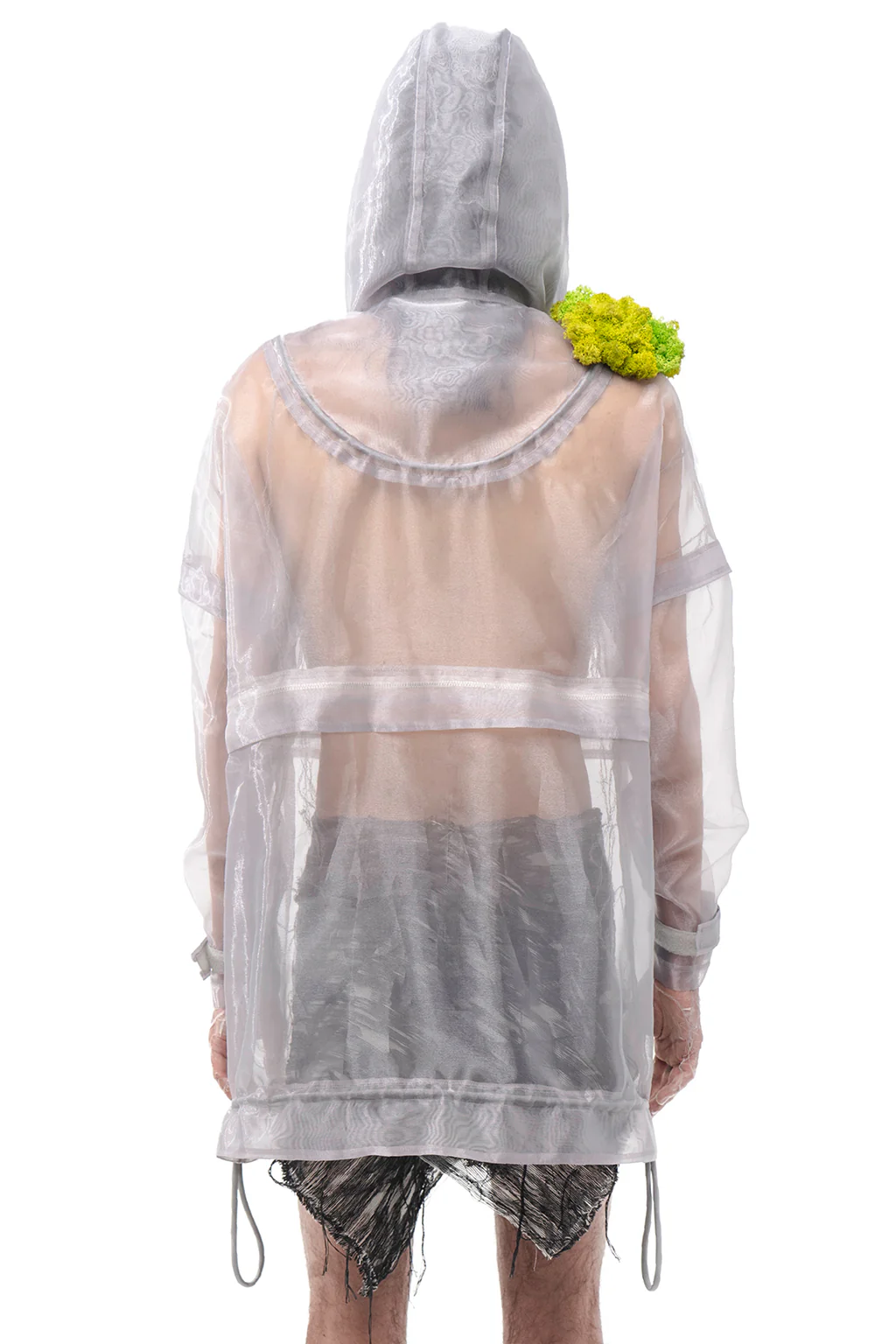 Convertible Silver Anorak - Image 4