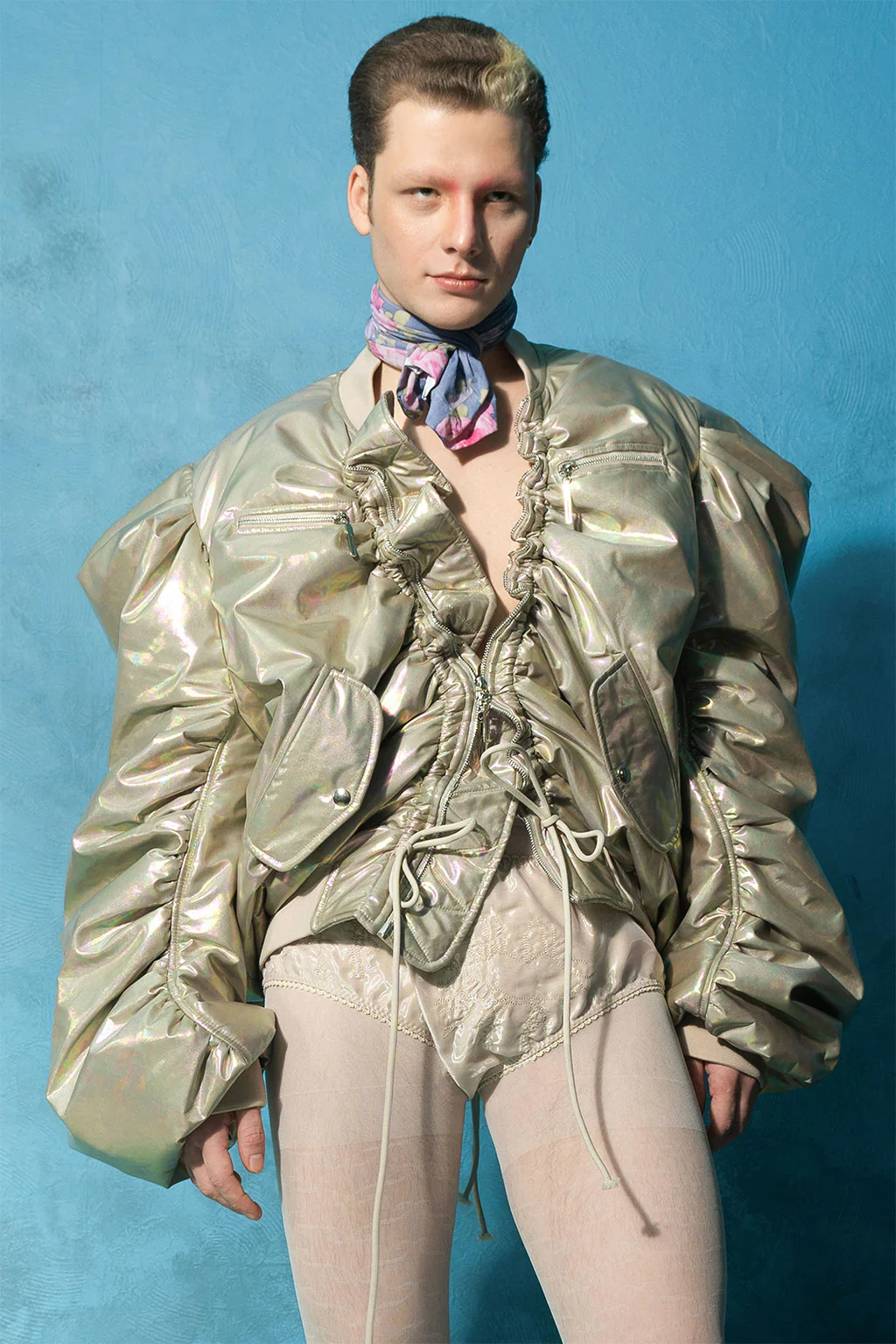 Golden Fairy Voluminous Bomber - Image 2
