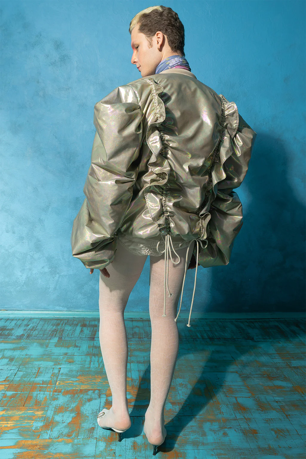 Golden Fairy Voluminous Bomber - Image 7