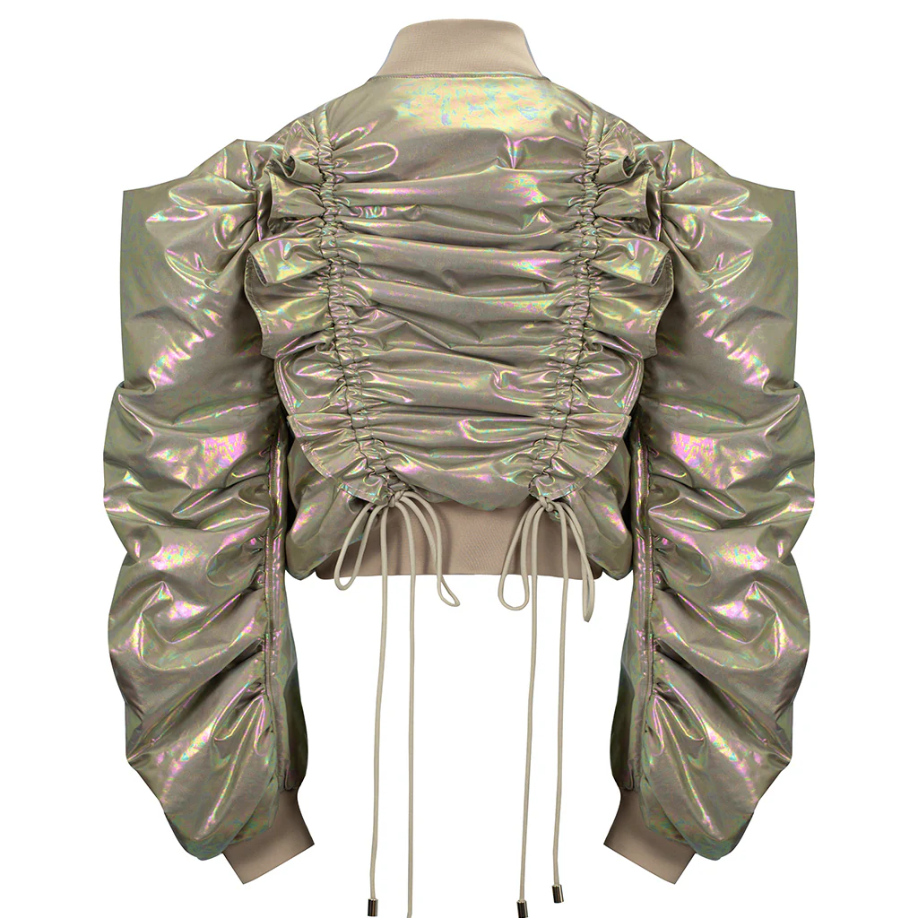 Golden Fairy Voluminous Bomber - Image 8