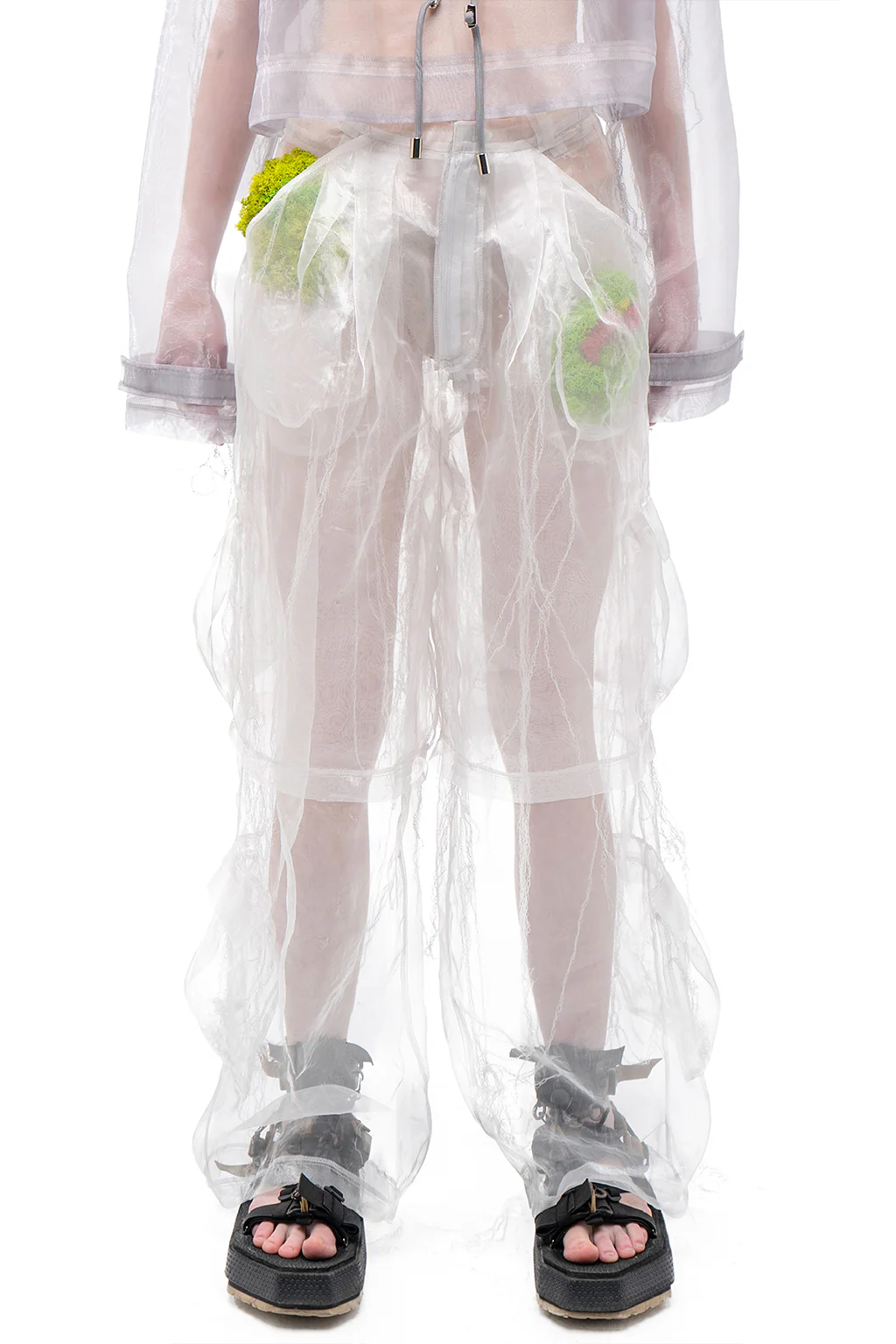 Organza White Shorts - Image 4