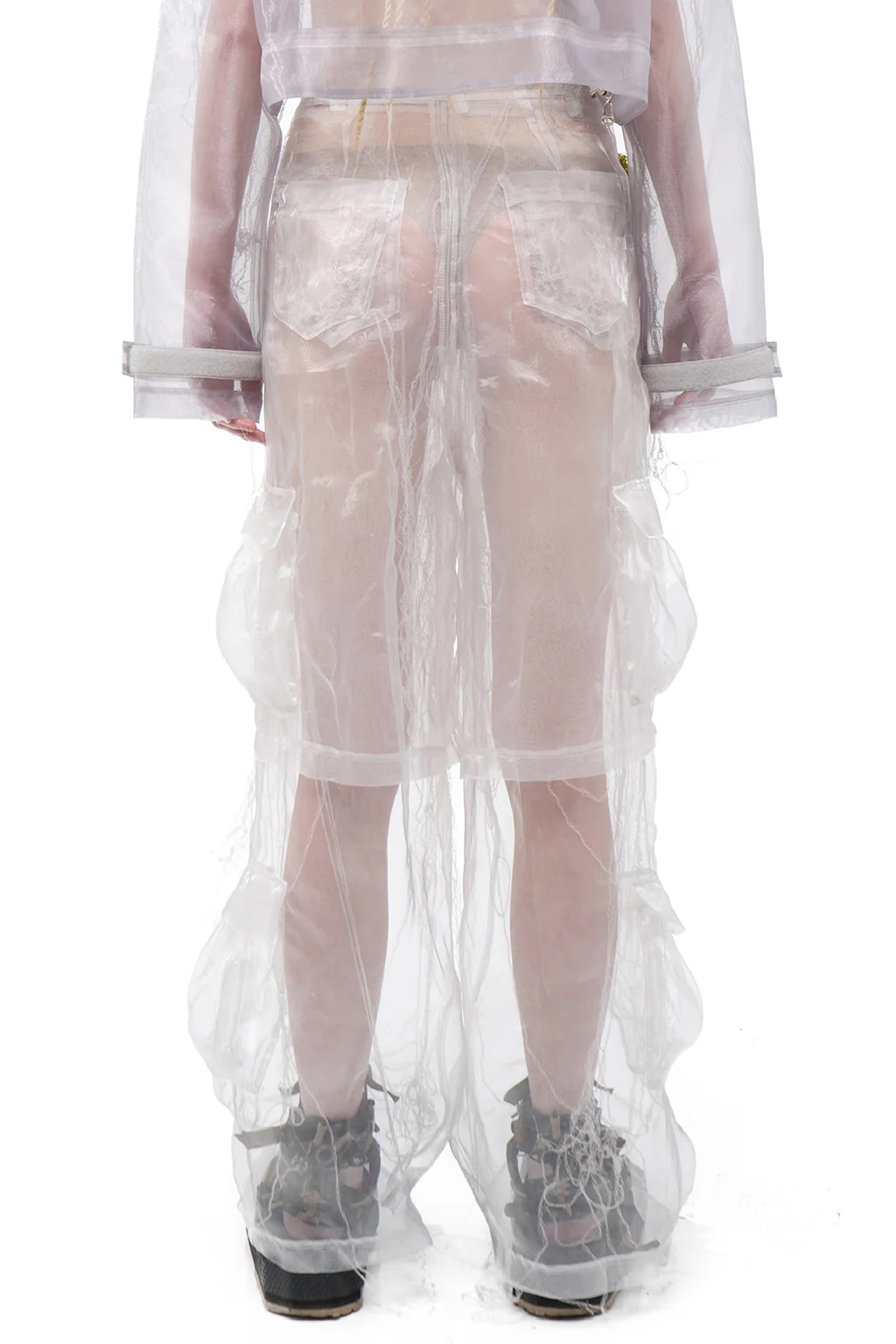 Organza White Shorts - Image 5