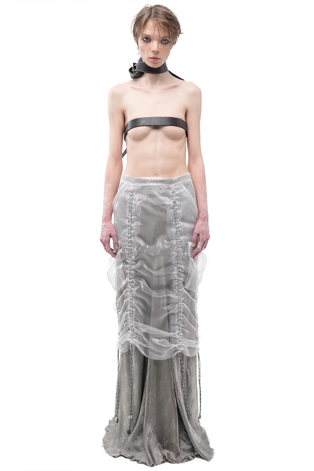 Organza White Skirt - Image 3