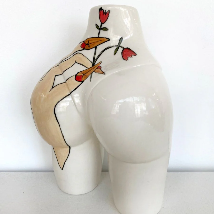 Handsy Booty Vase - Image 2