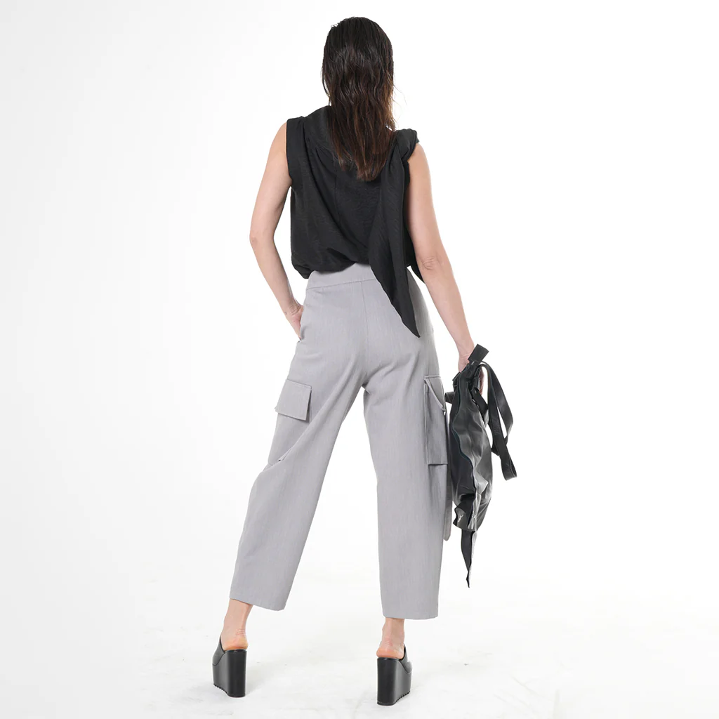 Denim Cargo Pants - Image 4