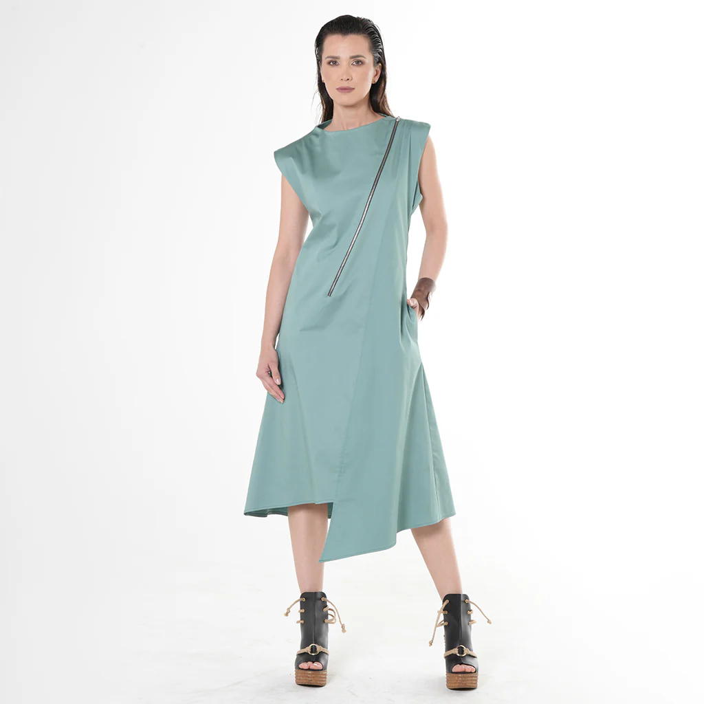 Midi Mint Dress - Image 2
