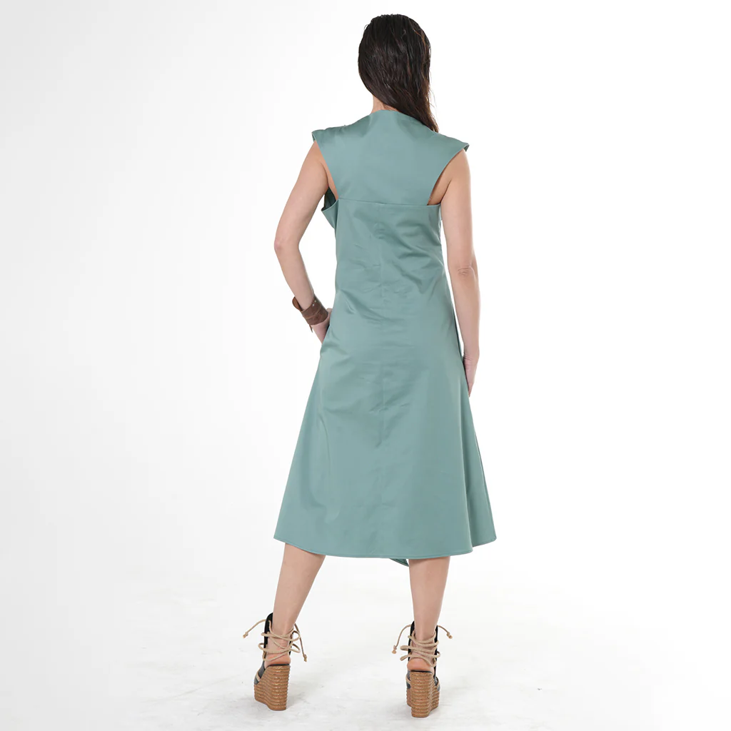 Midi Mint Dress - Image 4