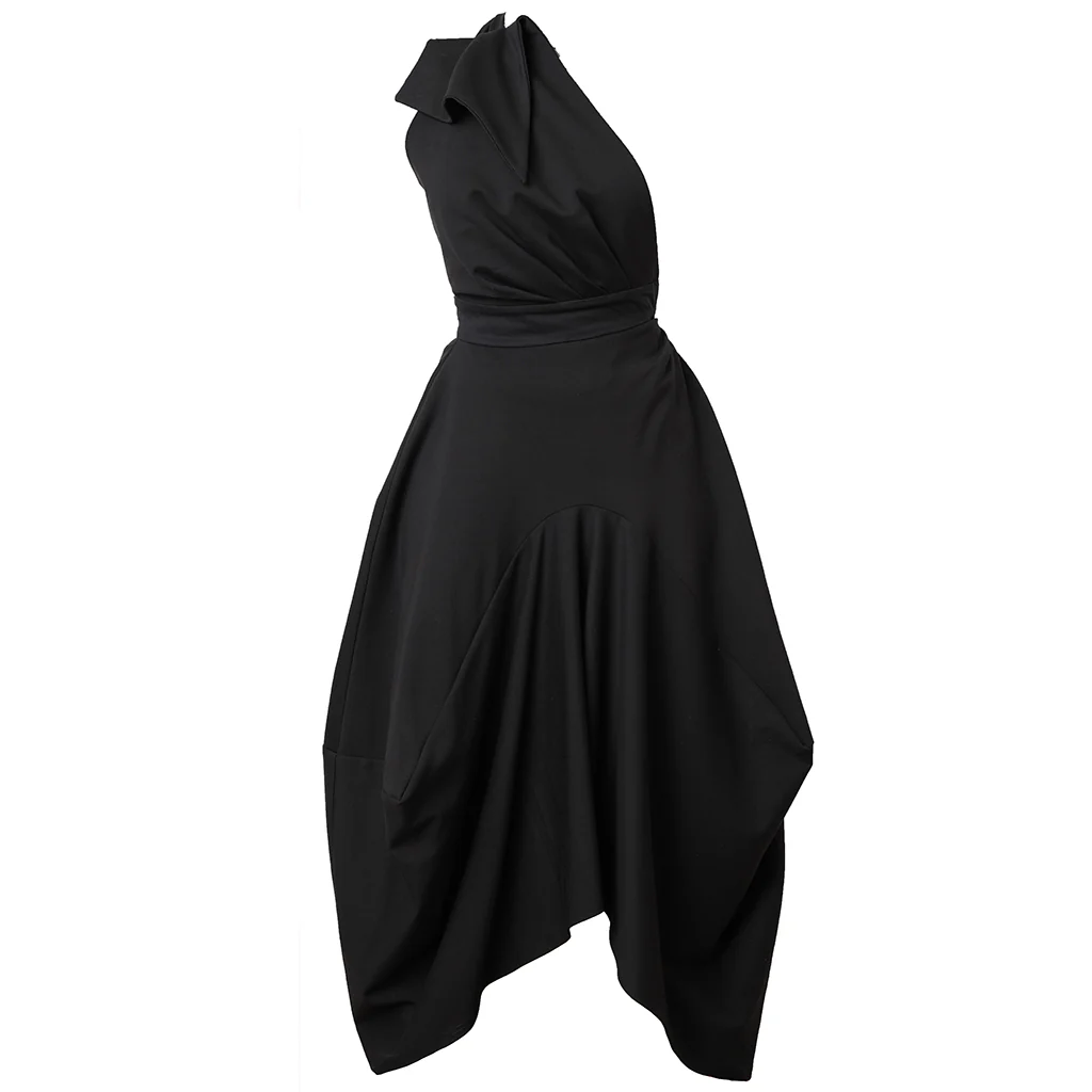 Pinafore Skirt | Black