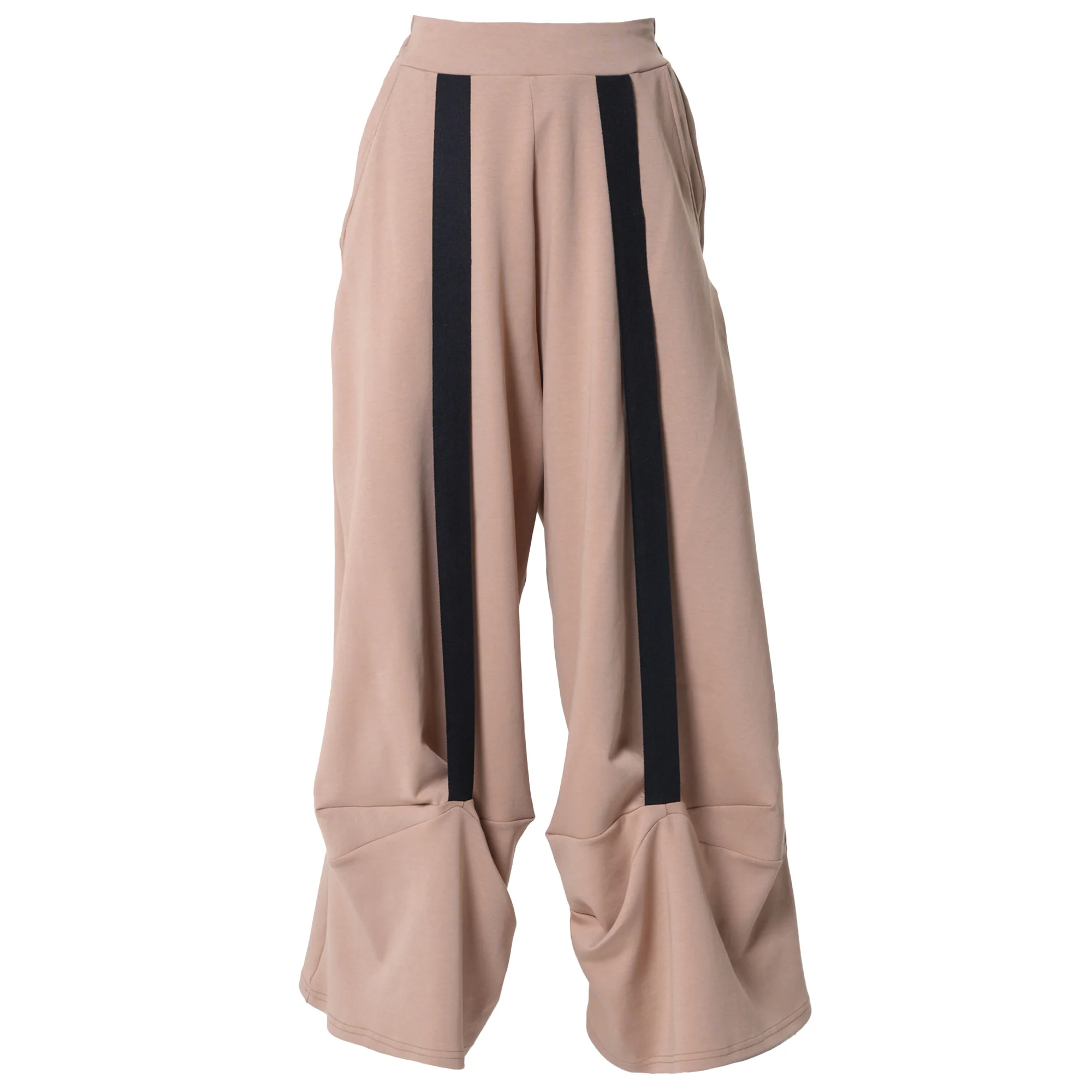 Wide-Leg Pants | Beige
