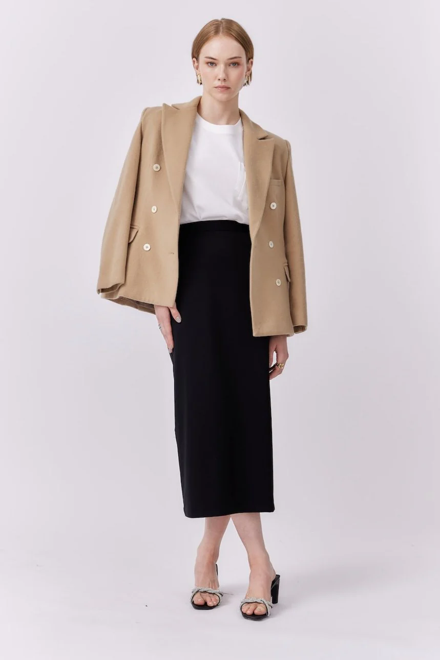 Column Skirt | Black - Image 2