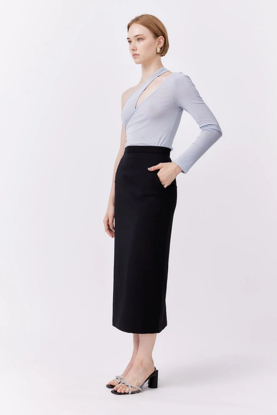 Column Skirt | Black - Image 3