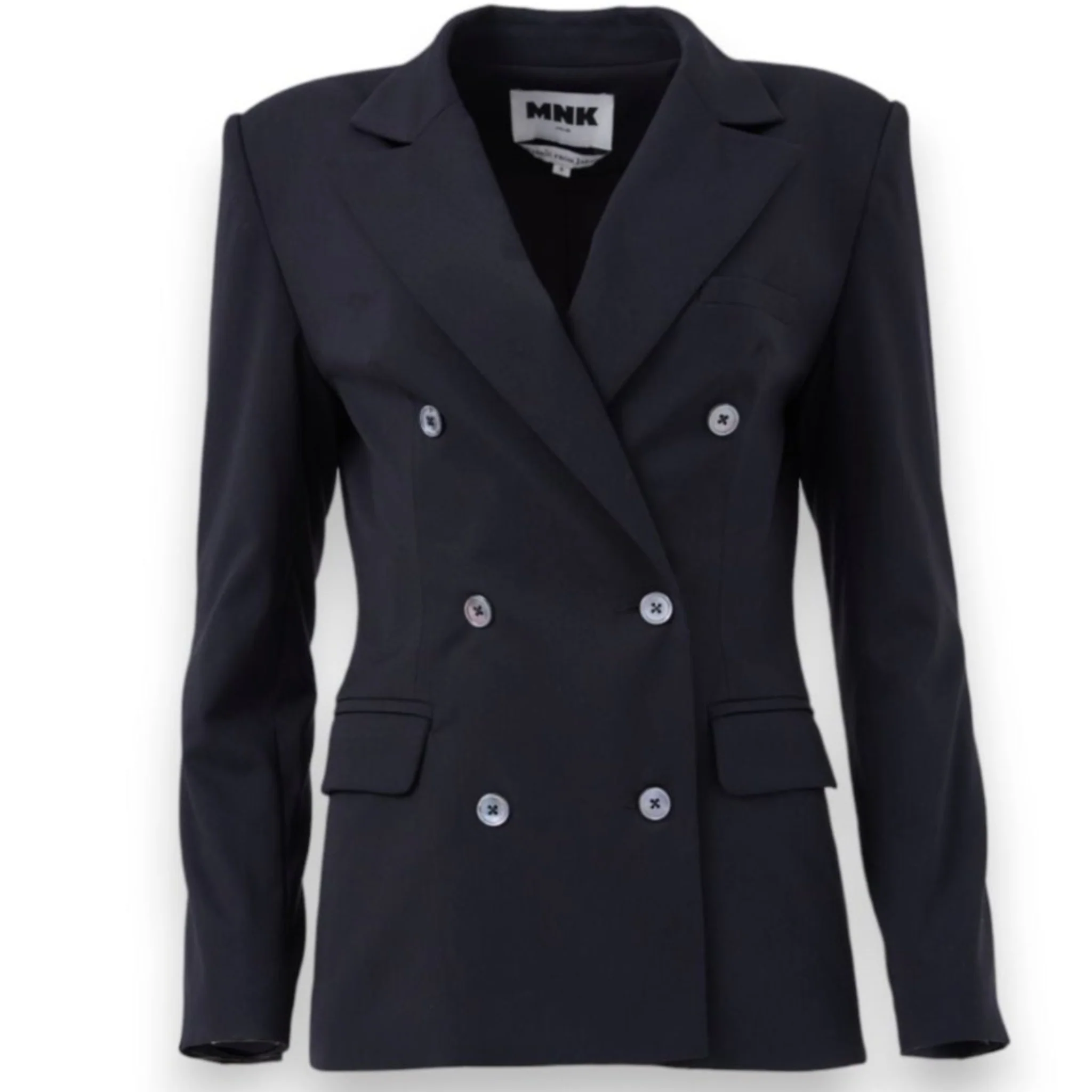 Doubled-Breasted Blazer | Black