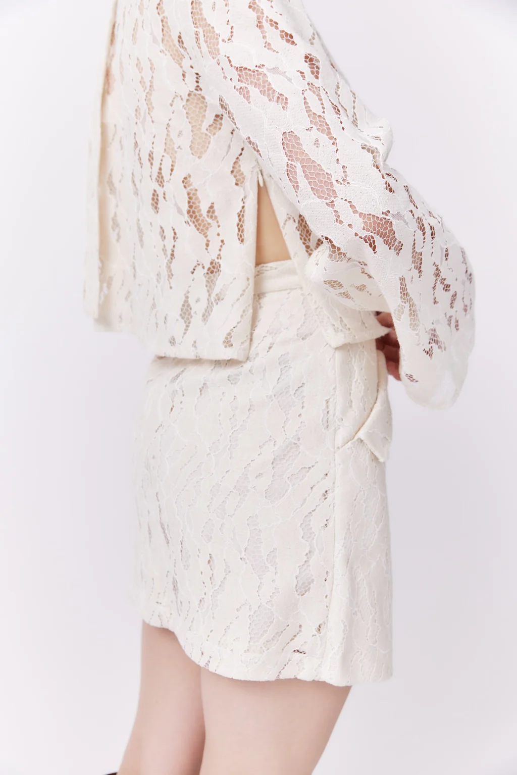Lace Top | White - Image 6
