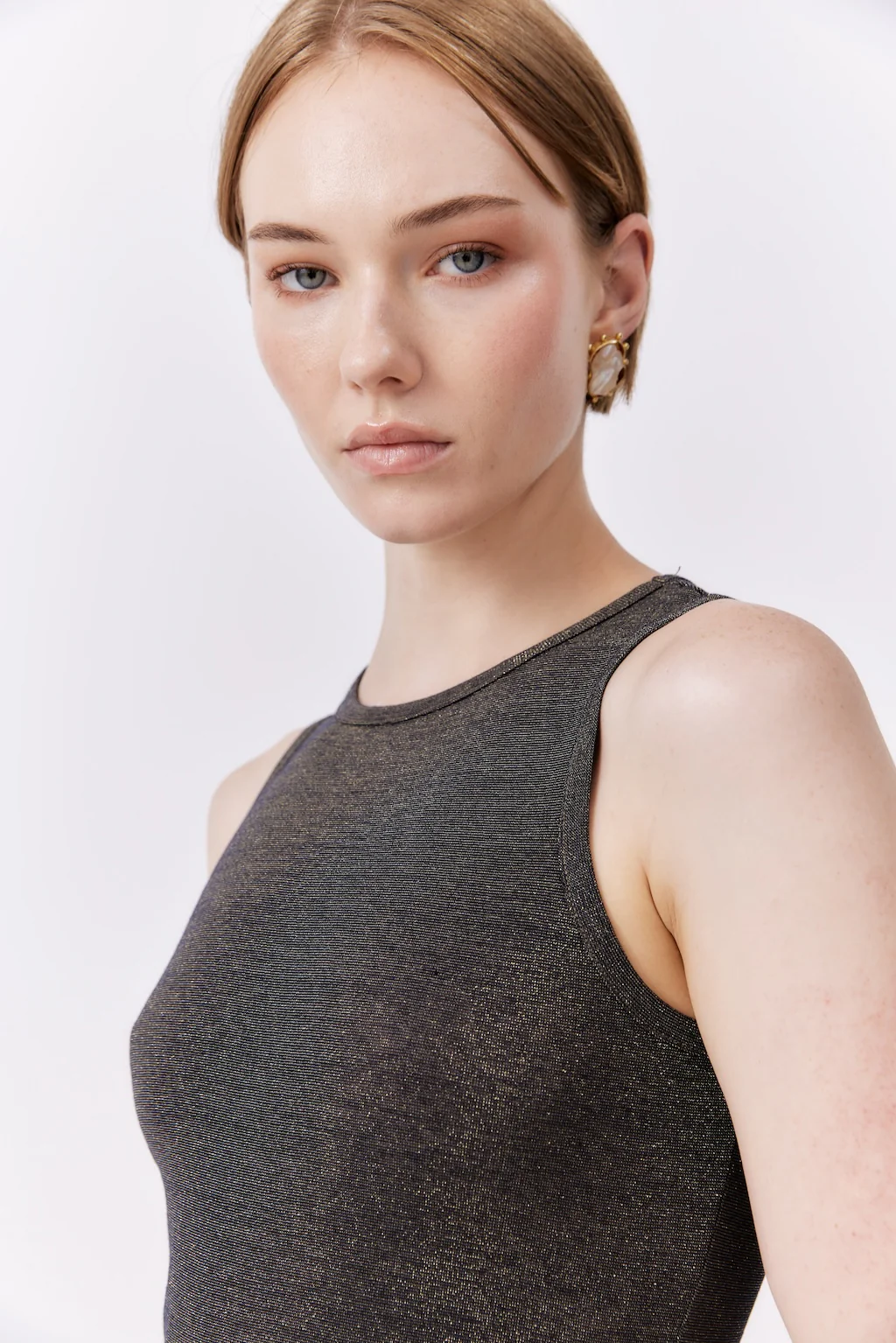 Metallic Dress | Black - Image 5
