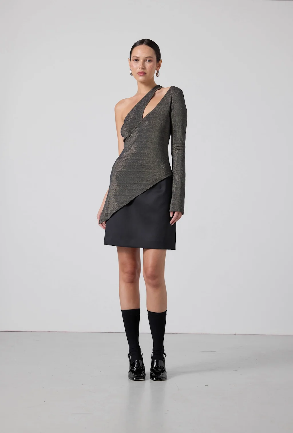 Metallic Top | Black - Image 2