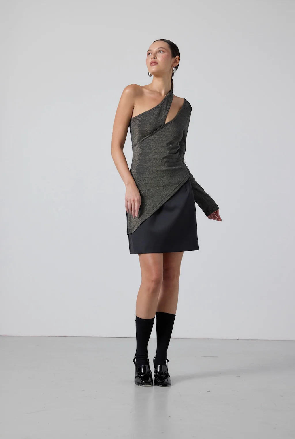 Metallic Top | Black - Image 3