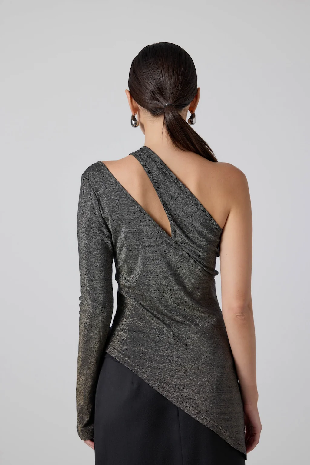 Metallic Top | Black - Image 4