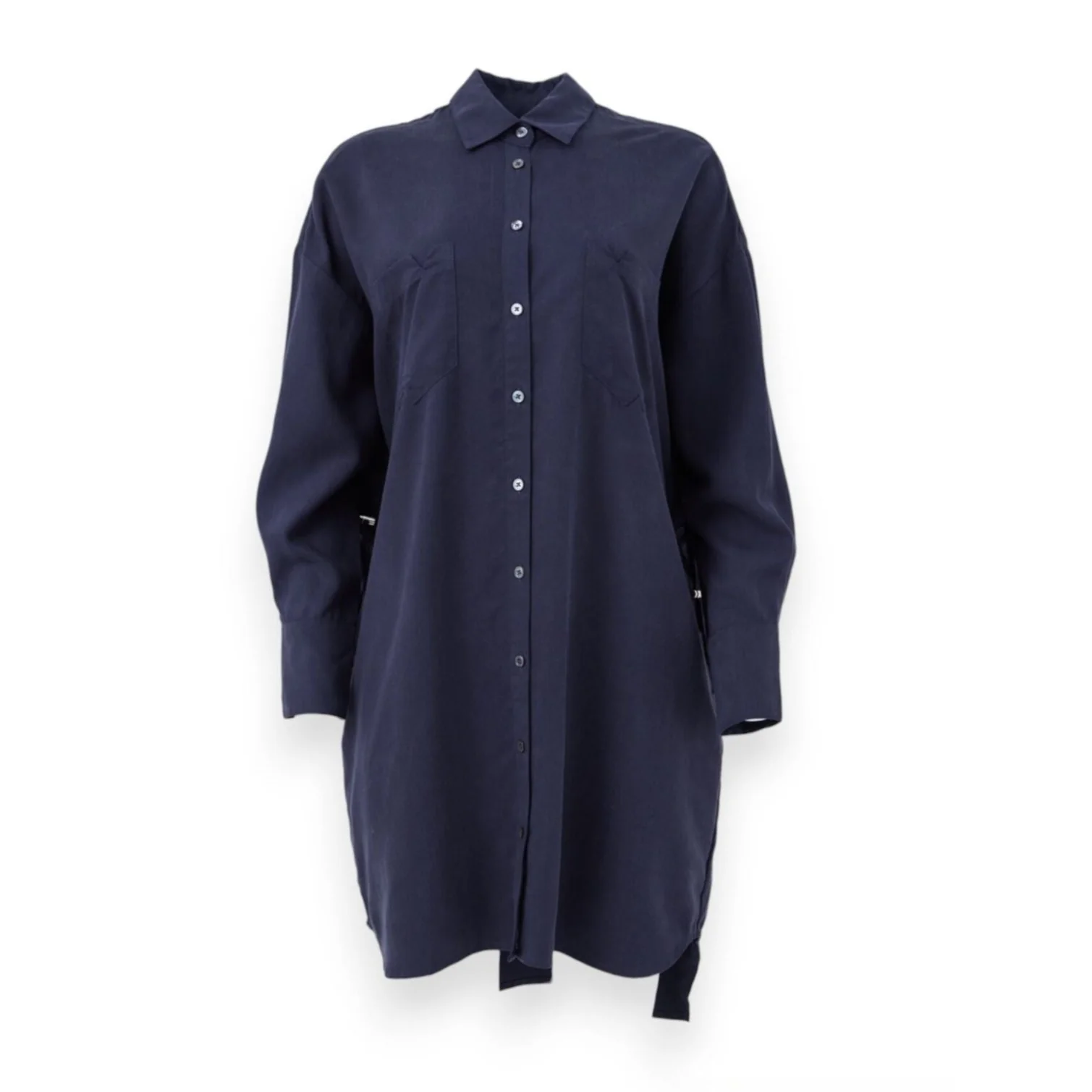 Shirt Dress | Navy