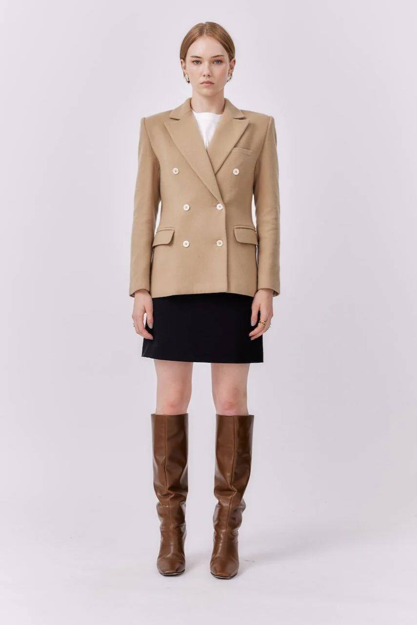 Wool Blazer | Beige - Image 2