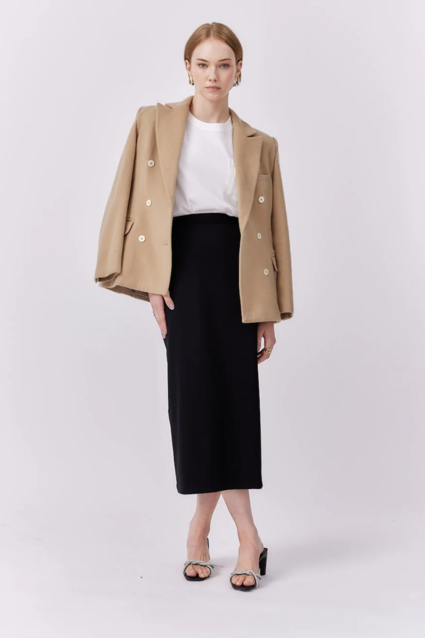 Wool Blazer | Beige - Image 3