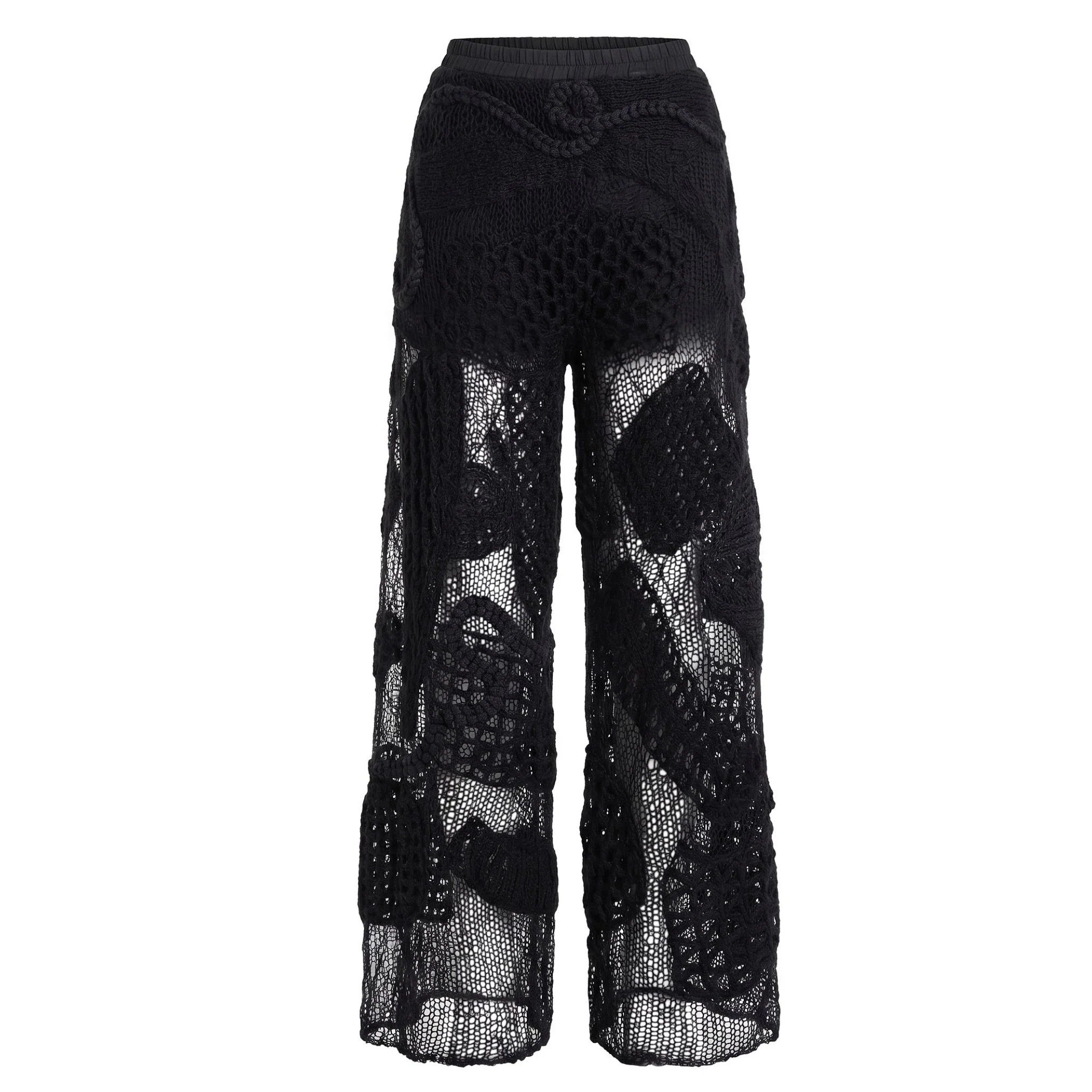 Nocturne Tide Tulle Pants in Black - Image 4