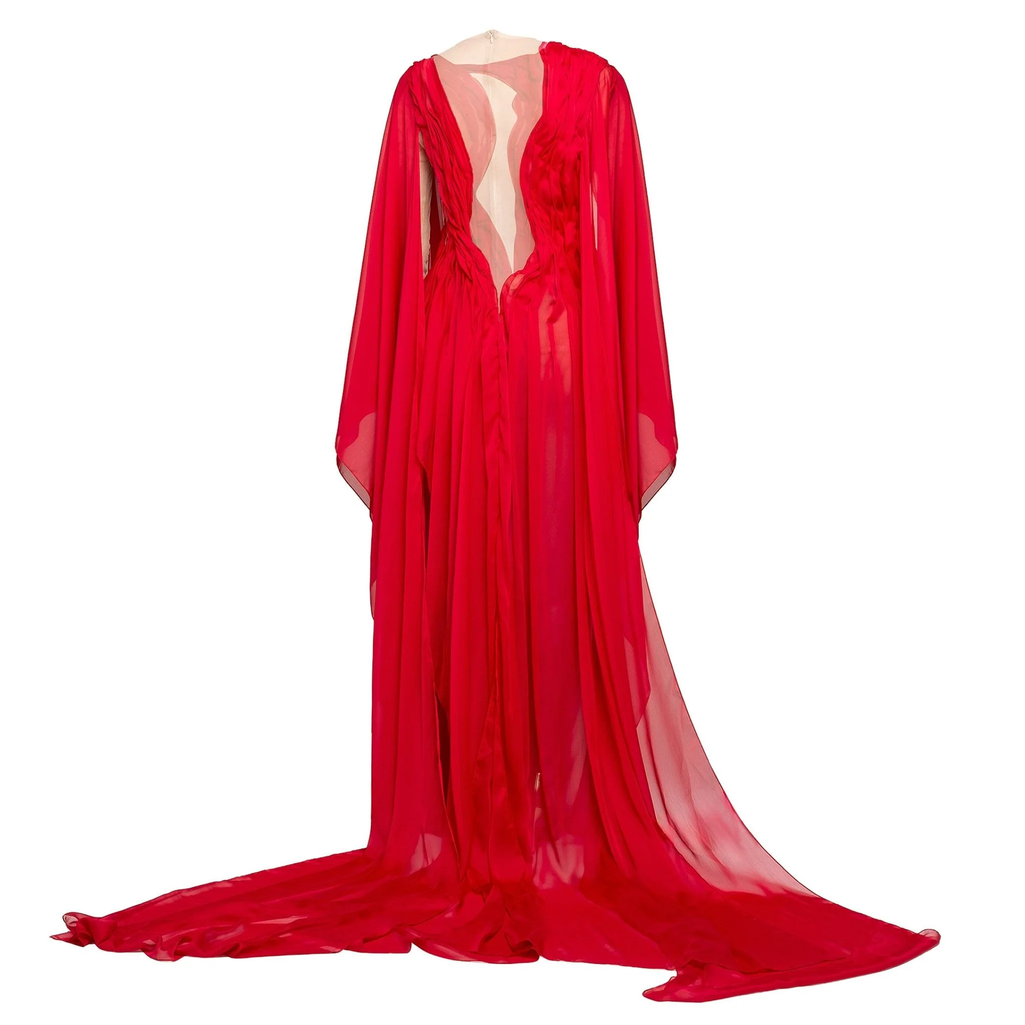 Red Aphrodite Divina Gown - Image 6