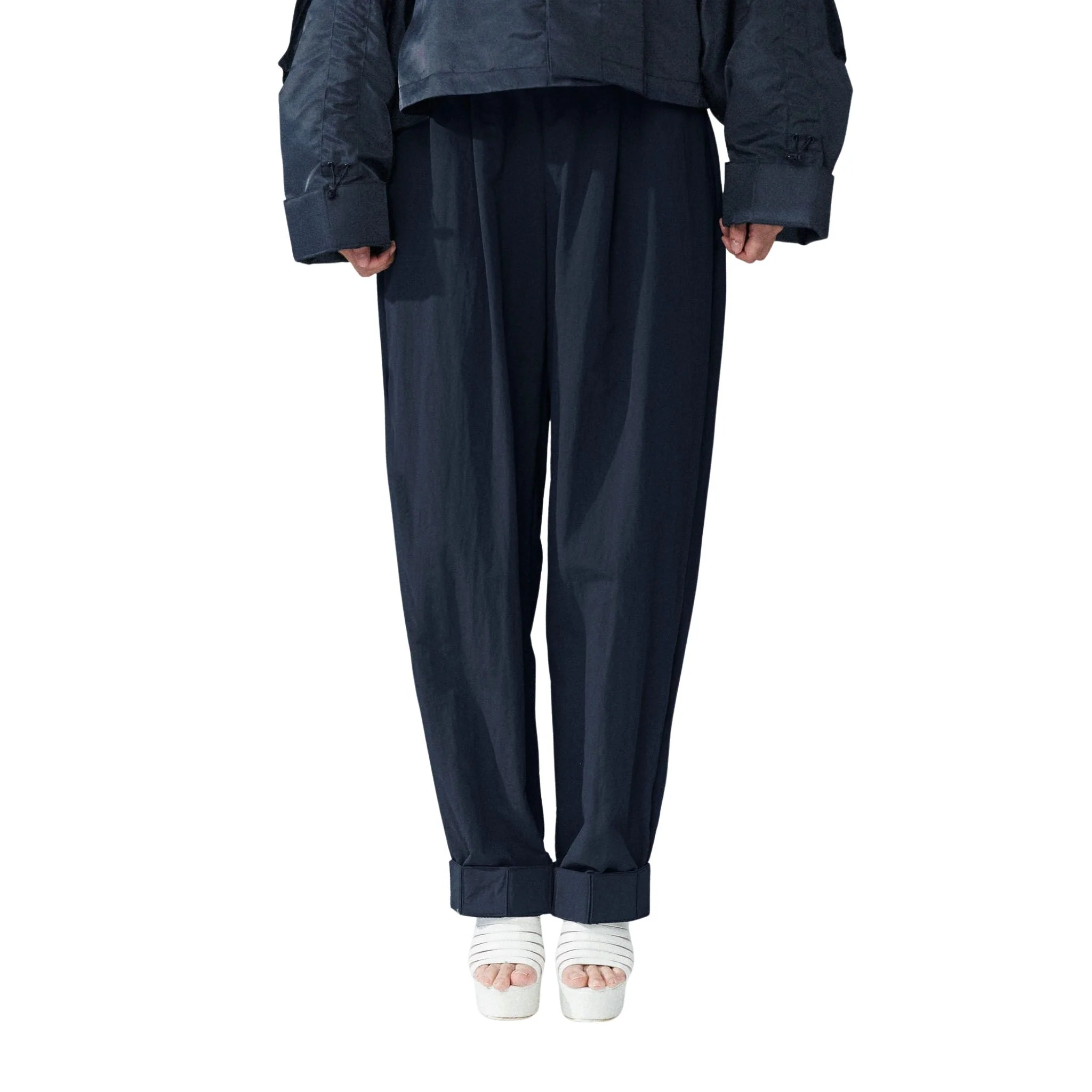 Oct-Prism Hem Balloon Pants - Image 7