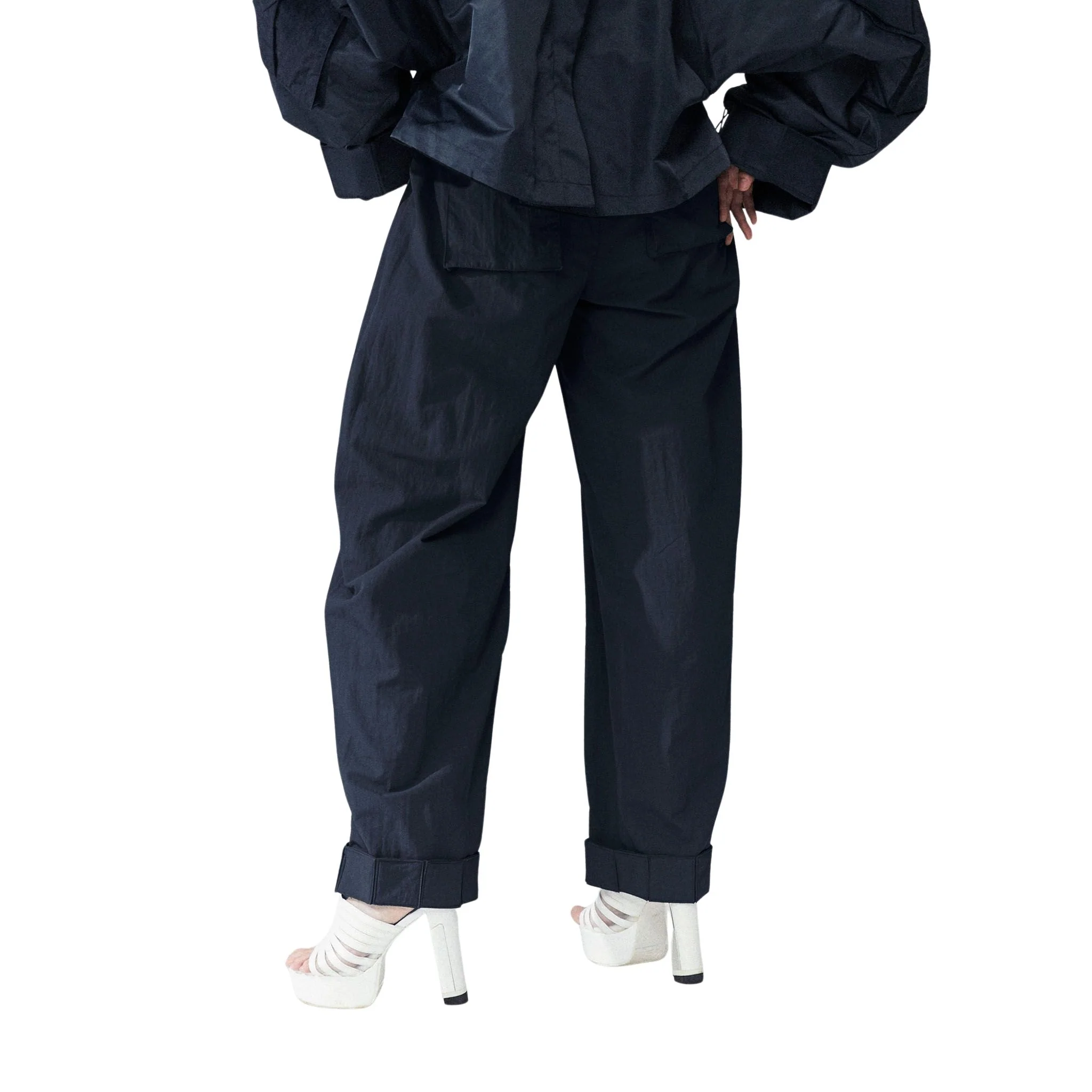 Oct-Prism Hem Balloon Pants - Image 6